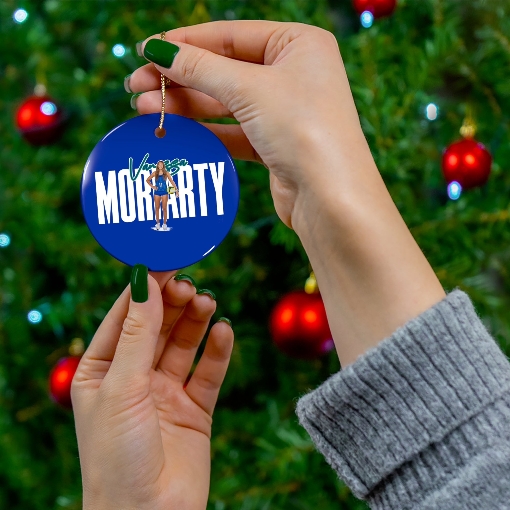 Vanessa Moriarty Ceramic Ornament