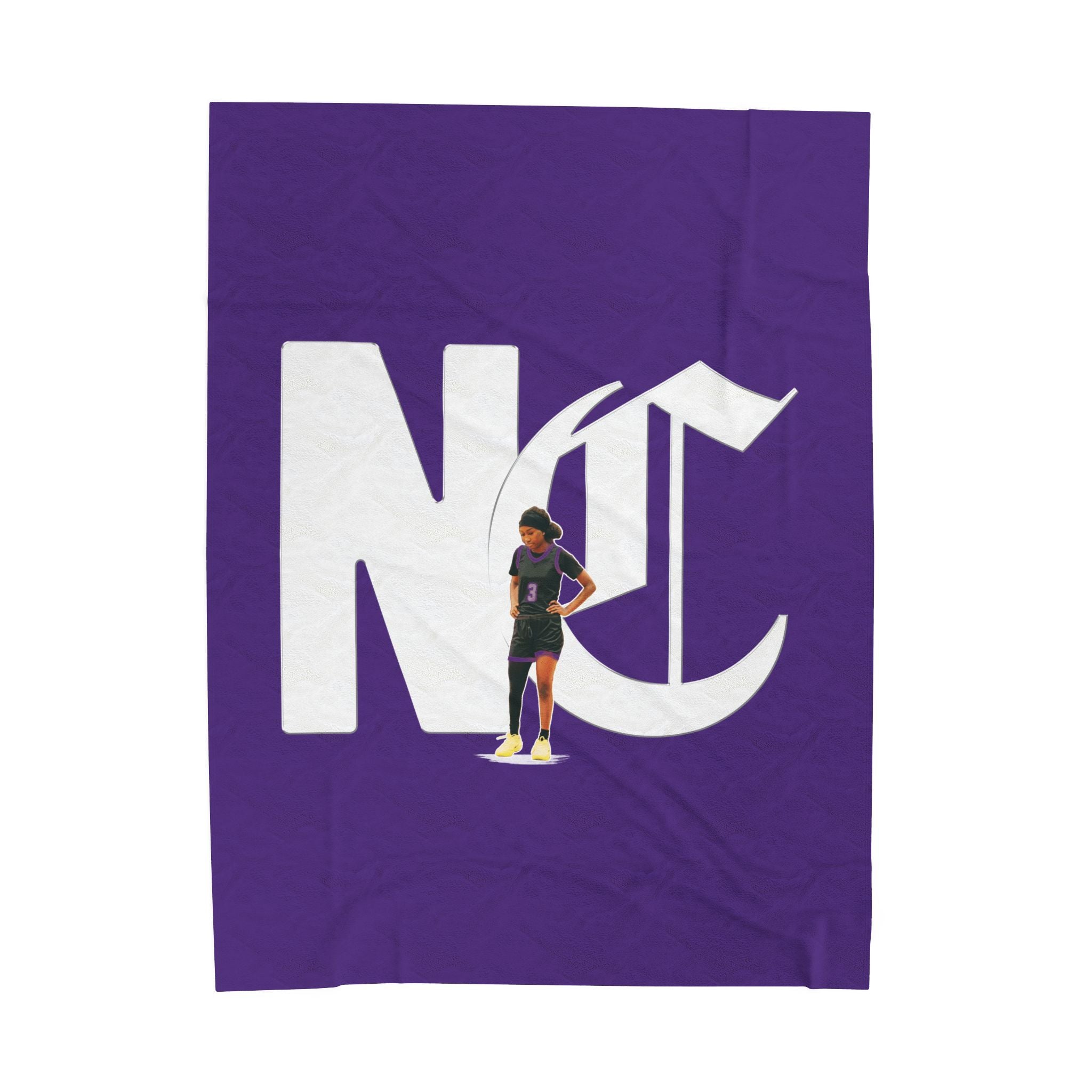 Nia Crawford Velveteen Plush Blanket