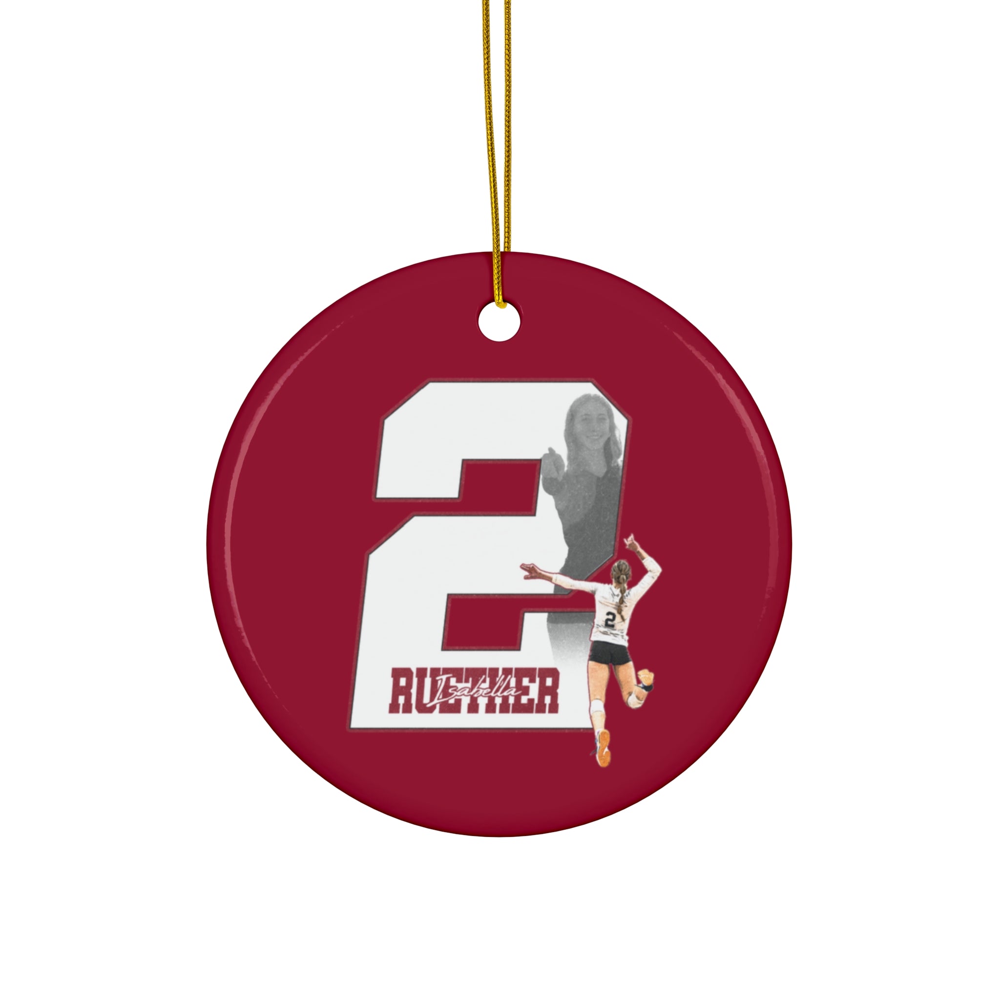 Isabella Ruether Ceramic Ornament