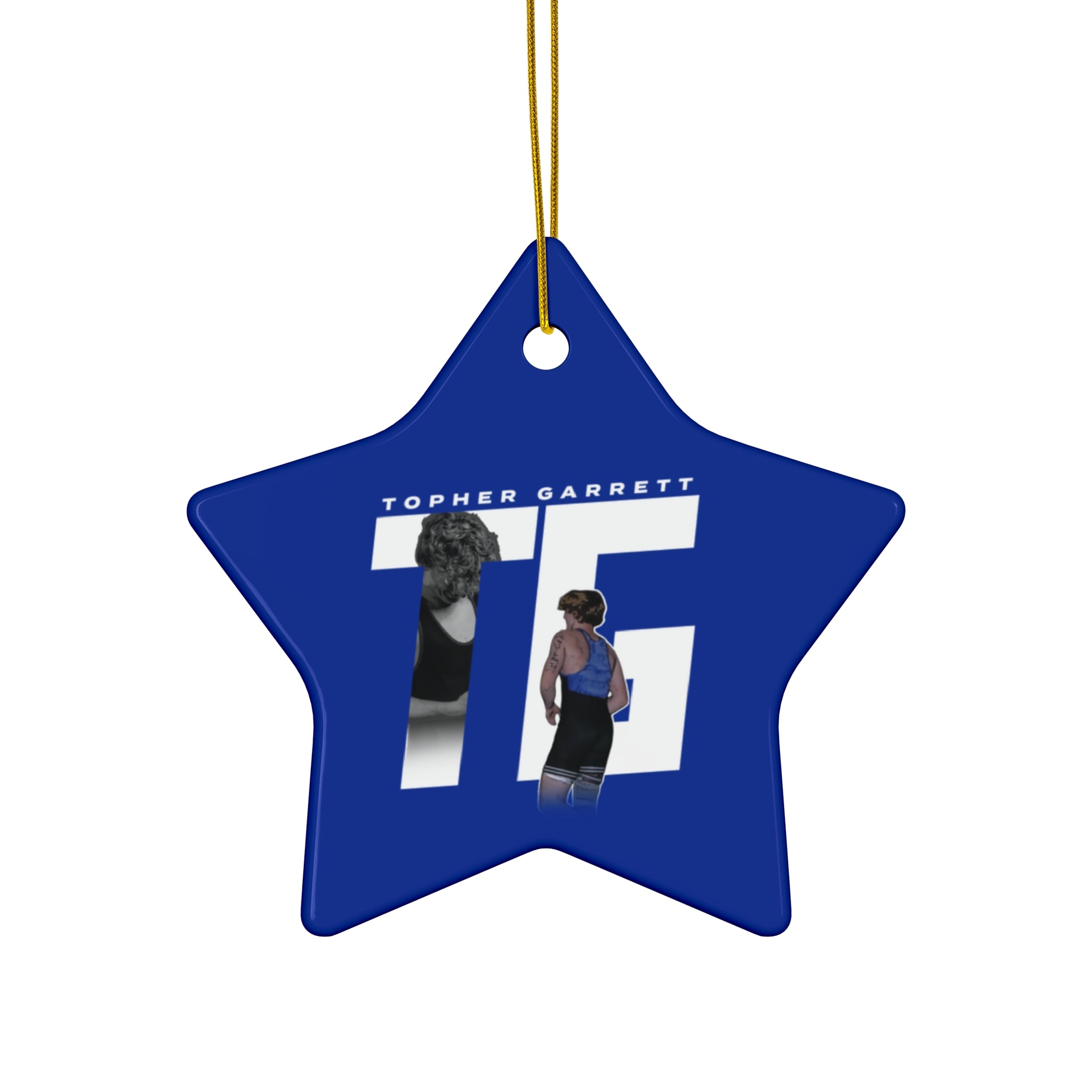 Topher Garrett Ceramic Ornament