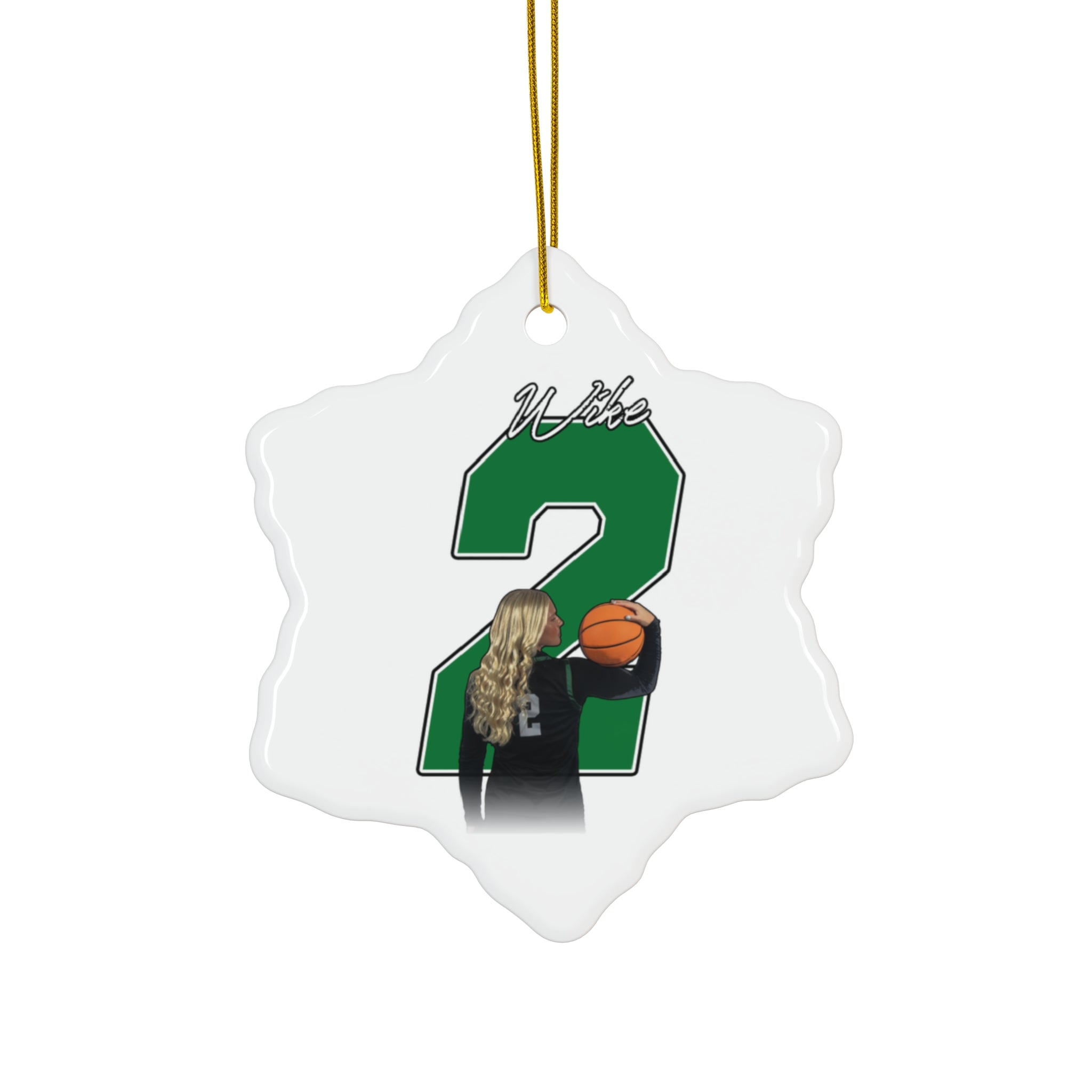 Macy Wike Ceramic Ornament