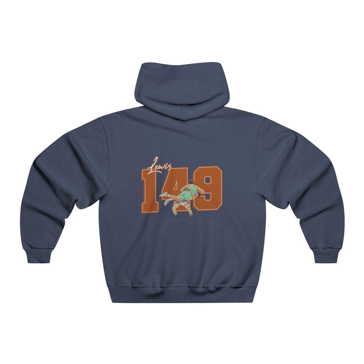 Michael Lewis Vintage Hoodie (Front + Back)