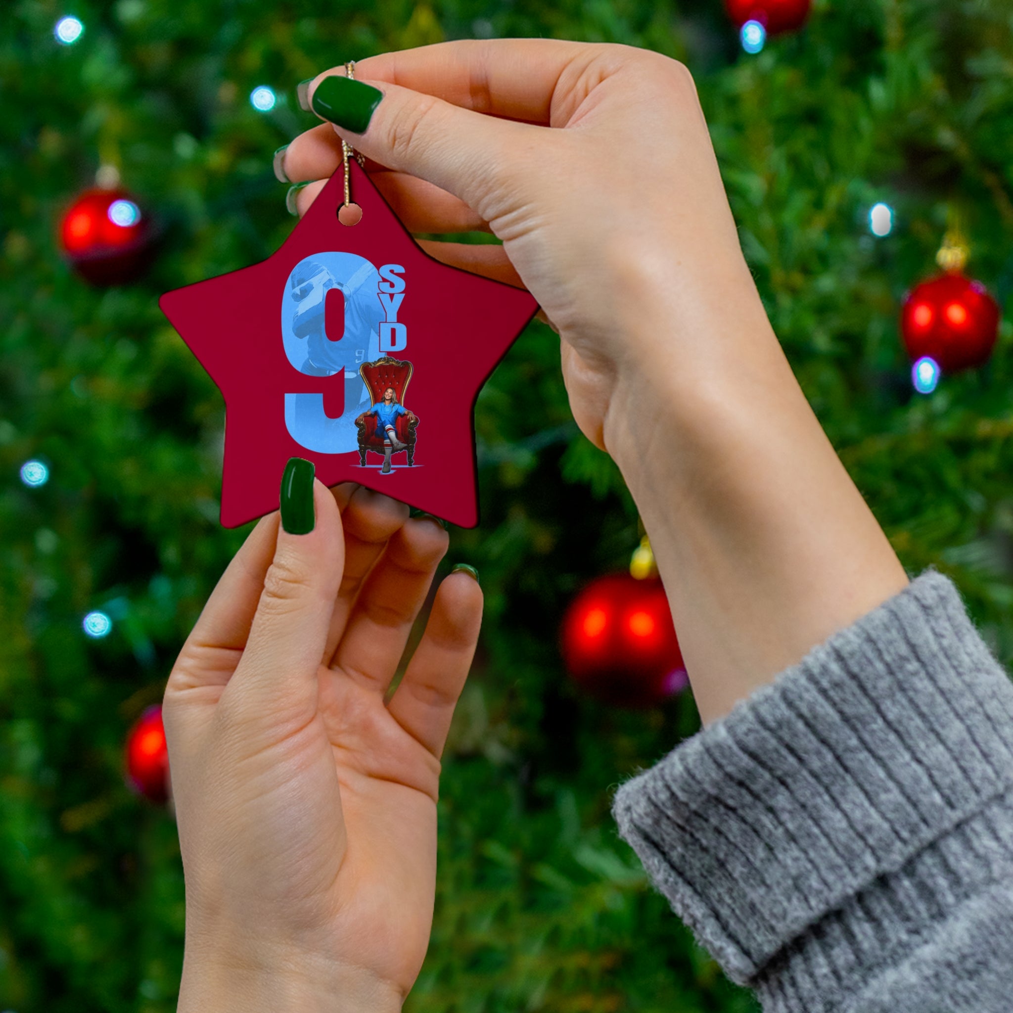 Sydney Shiller Ceramic Ornament
