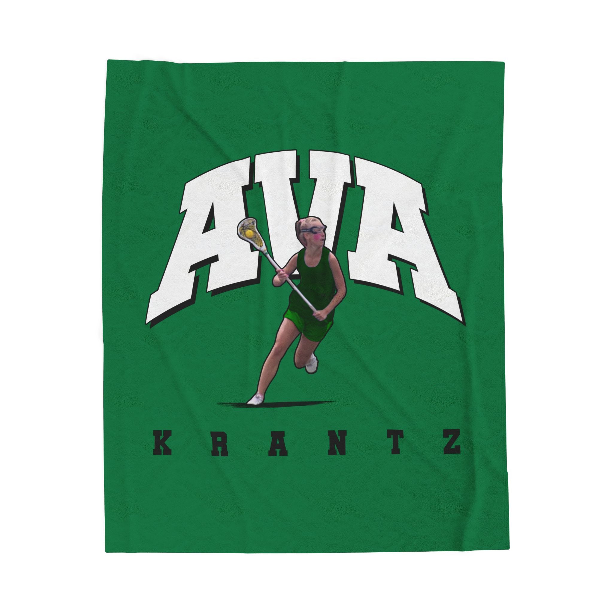 Ava Krantz Velveteen Plush Blanket