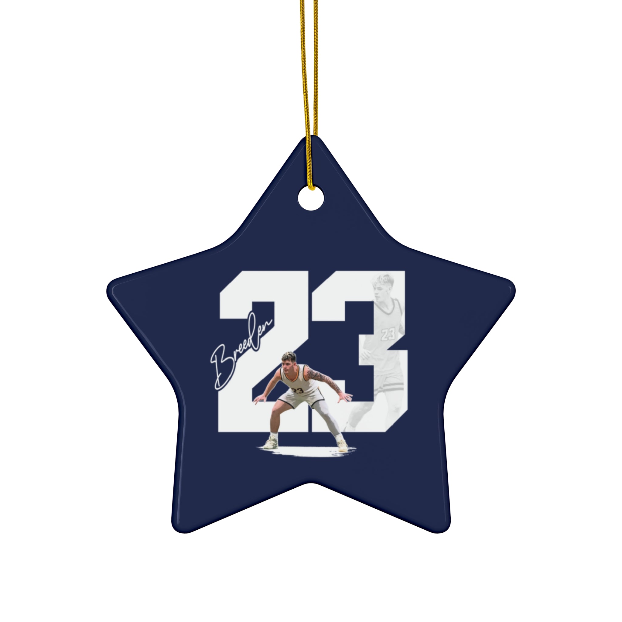 Spencer Breeden Ceramic Ornament
