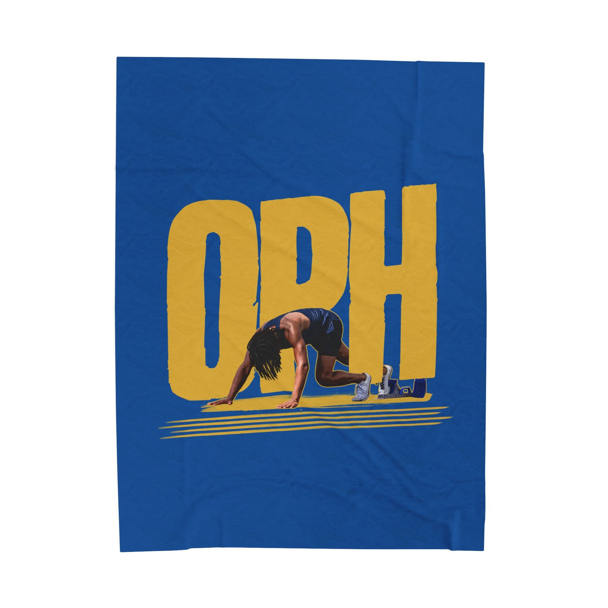 Octavian Preston-Hairston Velveteen Plush Blanket