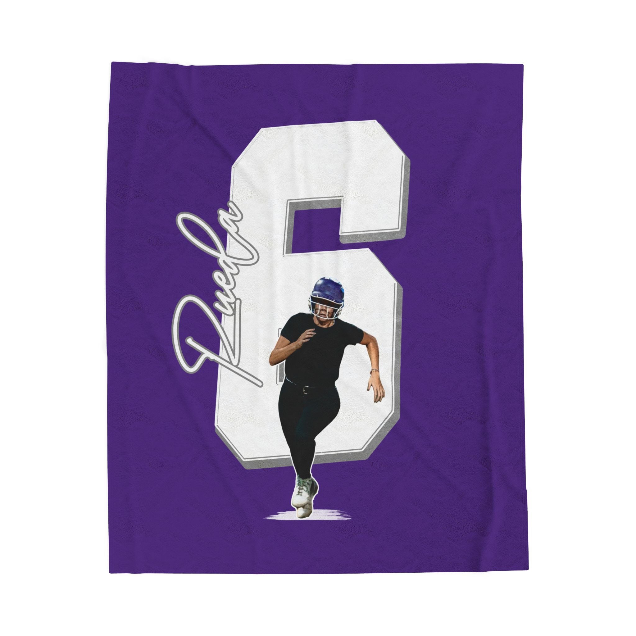 Izzy Rueda Velveteen Plush Blanket