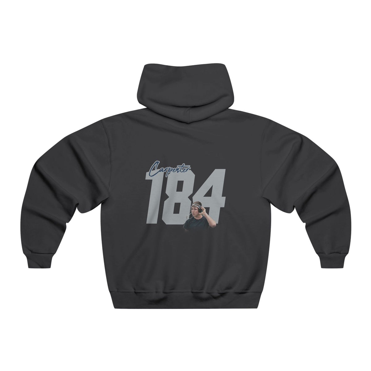Clark Carpenter Vintage Hoodie (Front + Back)