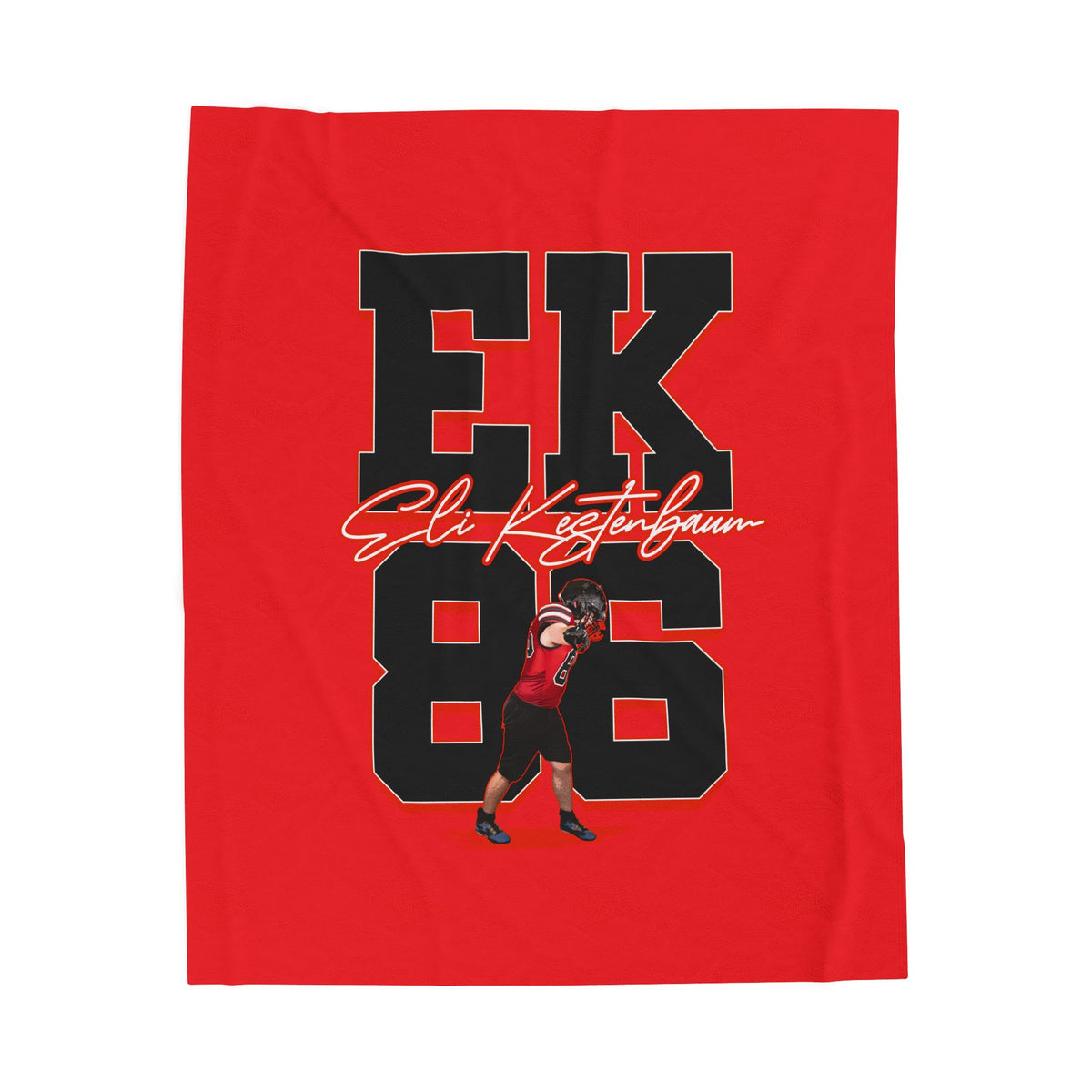 Eli Kestenbaum Velveteen Plush Blanket