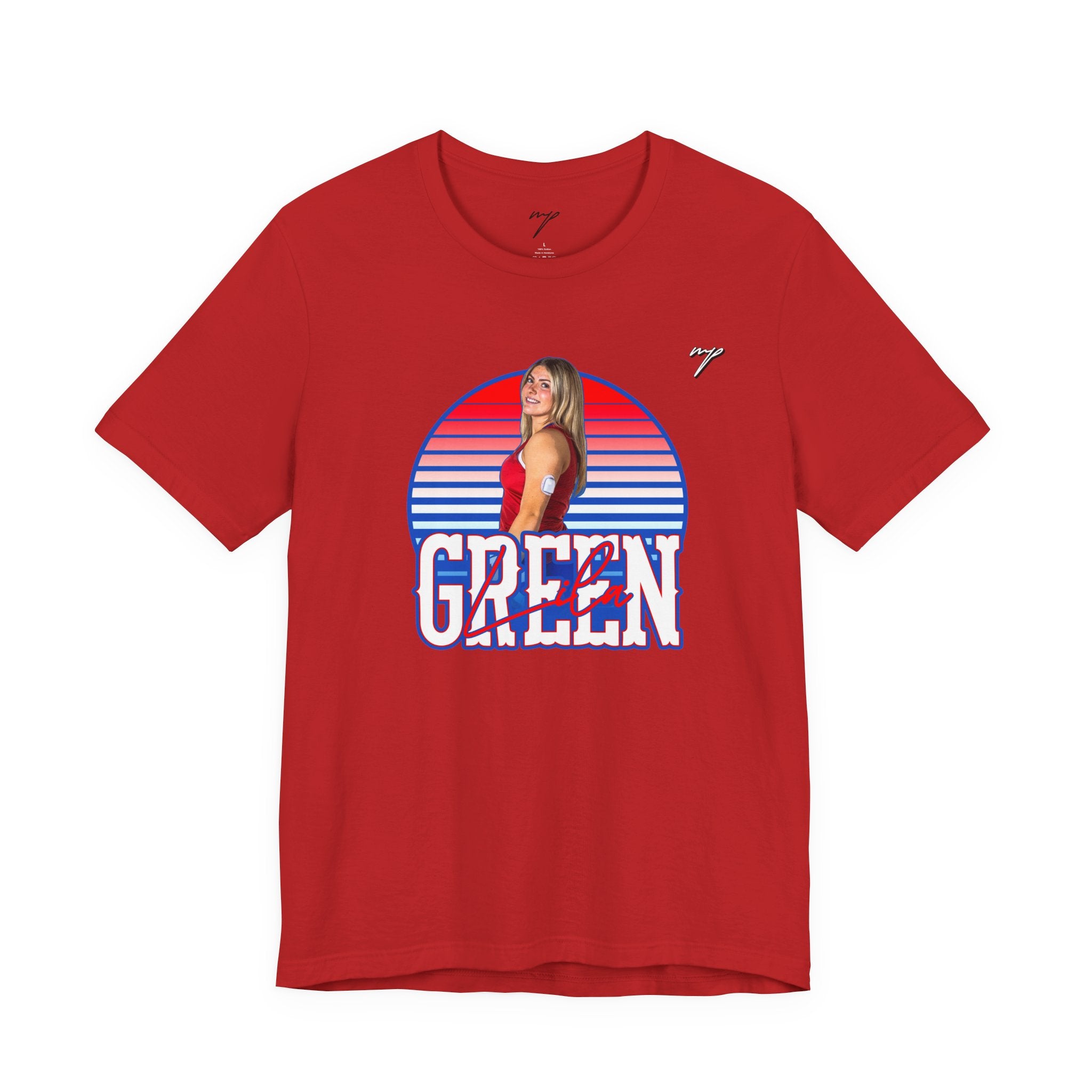 Lila Green Graphic Tee