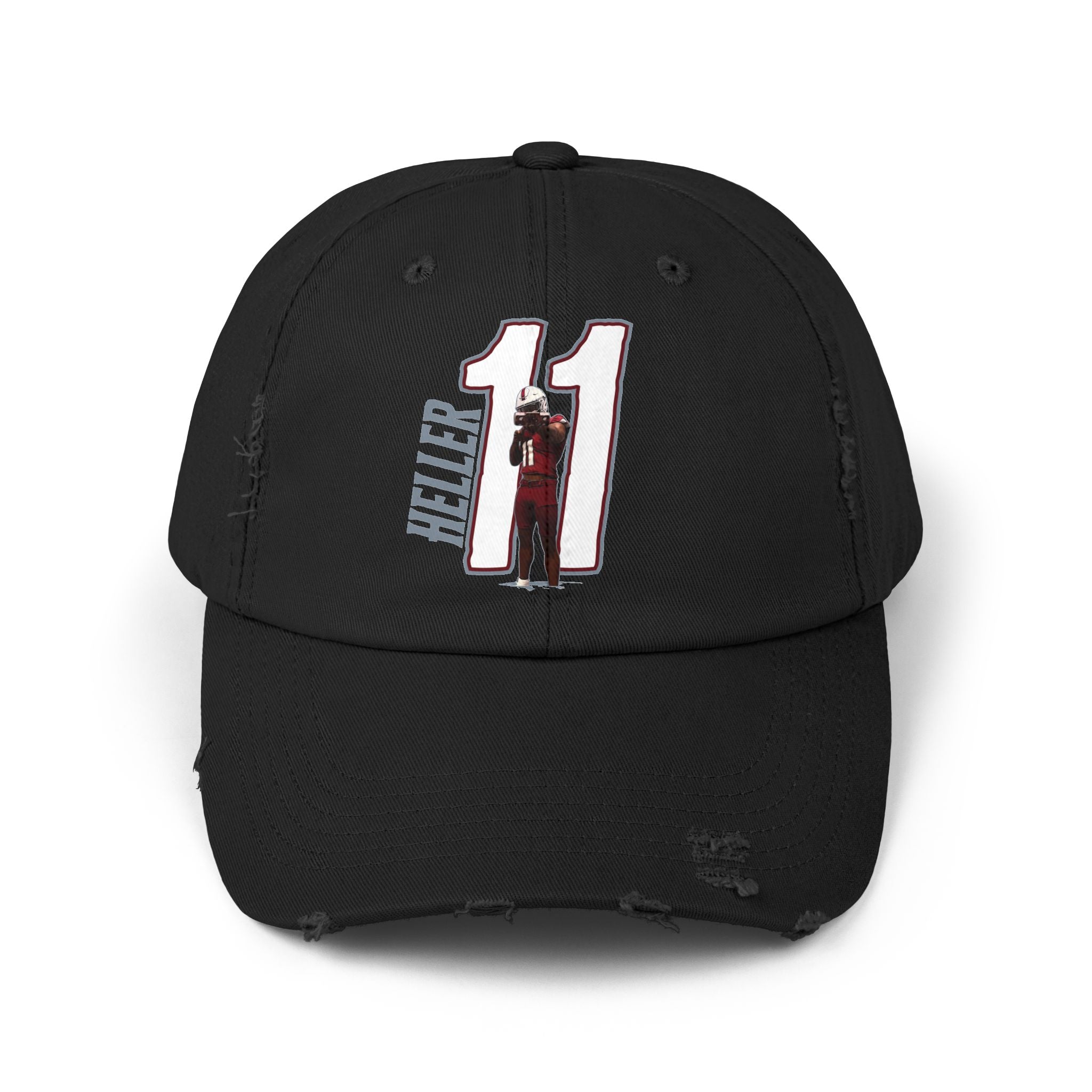 Damari Heller Distressed Dad Cap