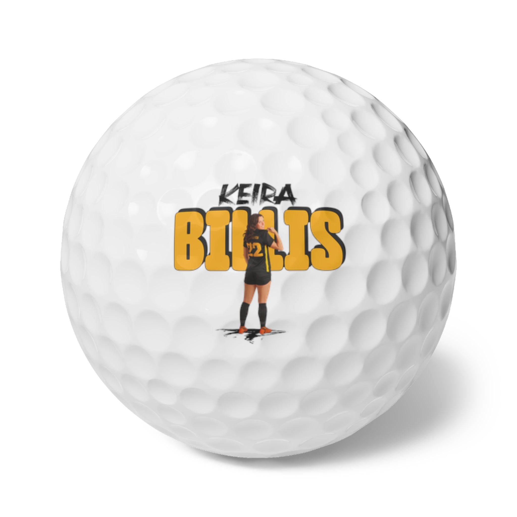 Keira Billis Golf Balls, 6pc