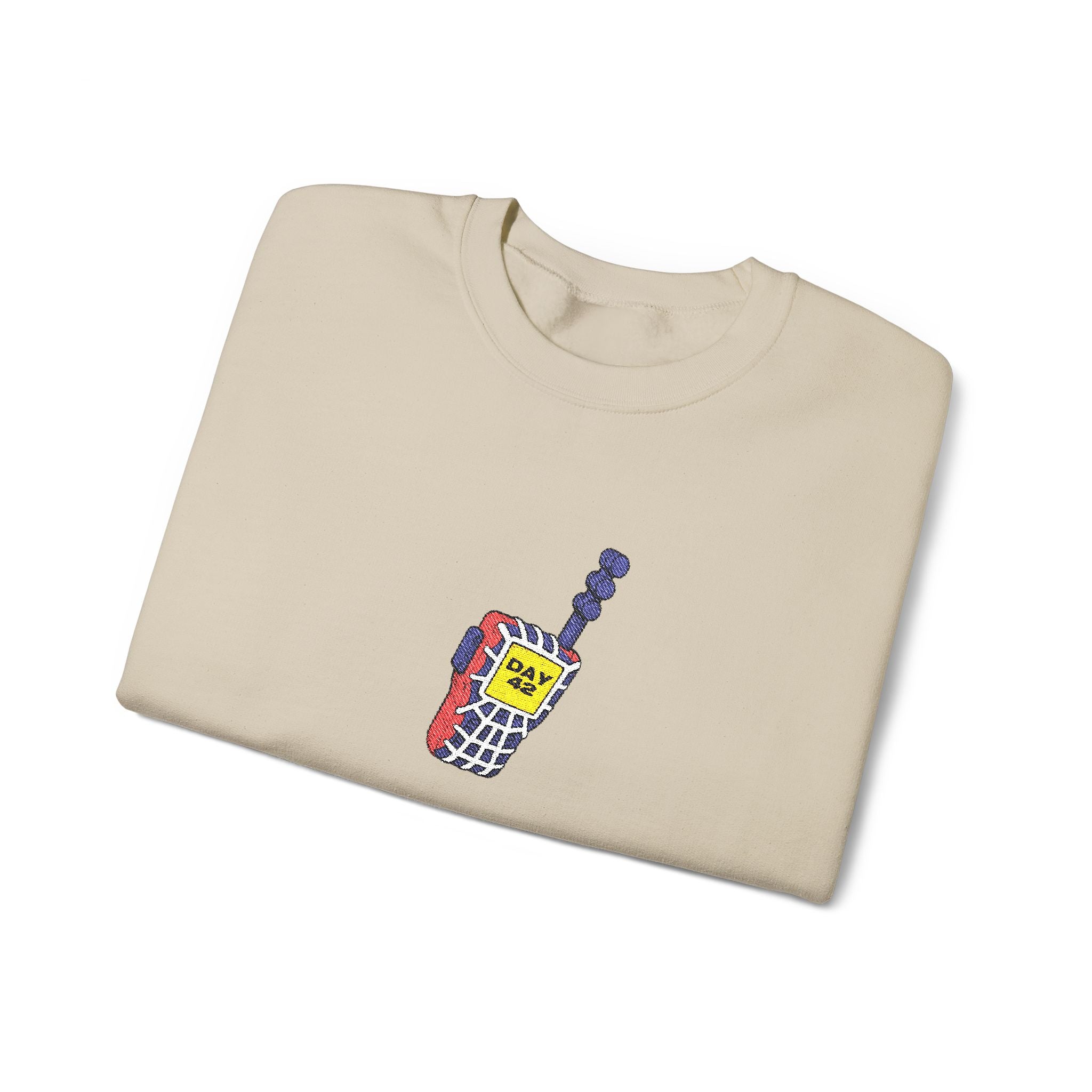 Bucket Merch Embroidered Crewneck