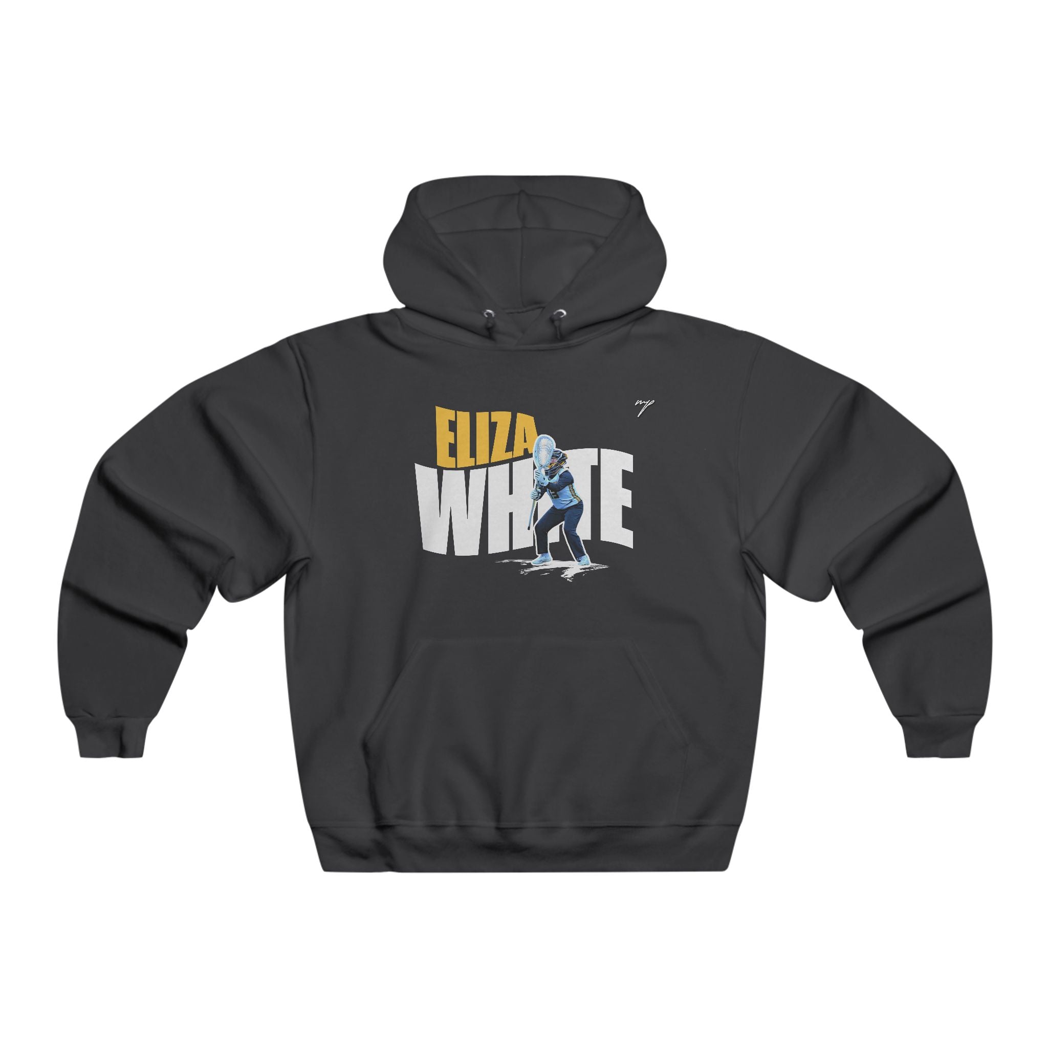 Eliza White Vintage Hoodie