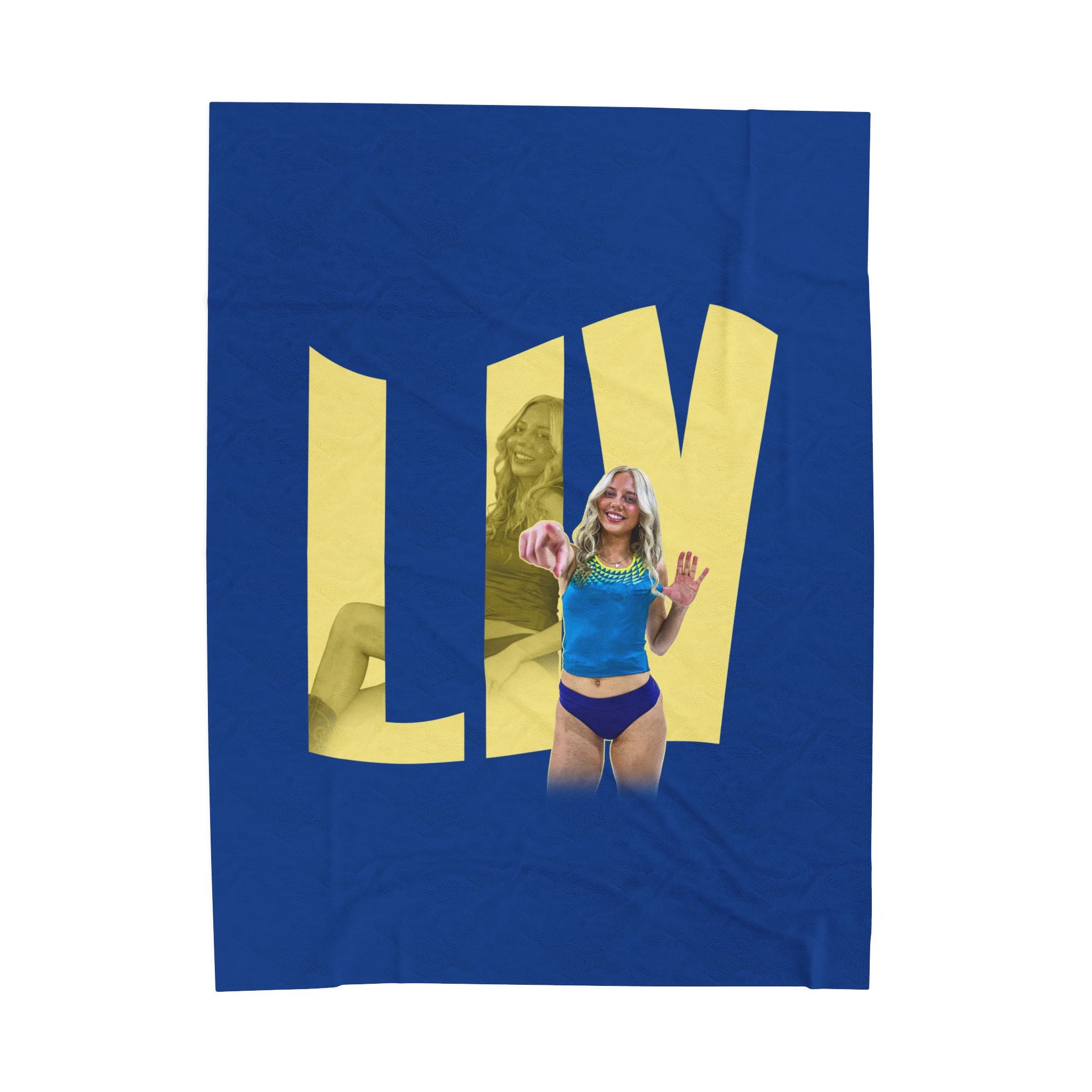 Olivia Priddy Velveteen Plush Blanket