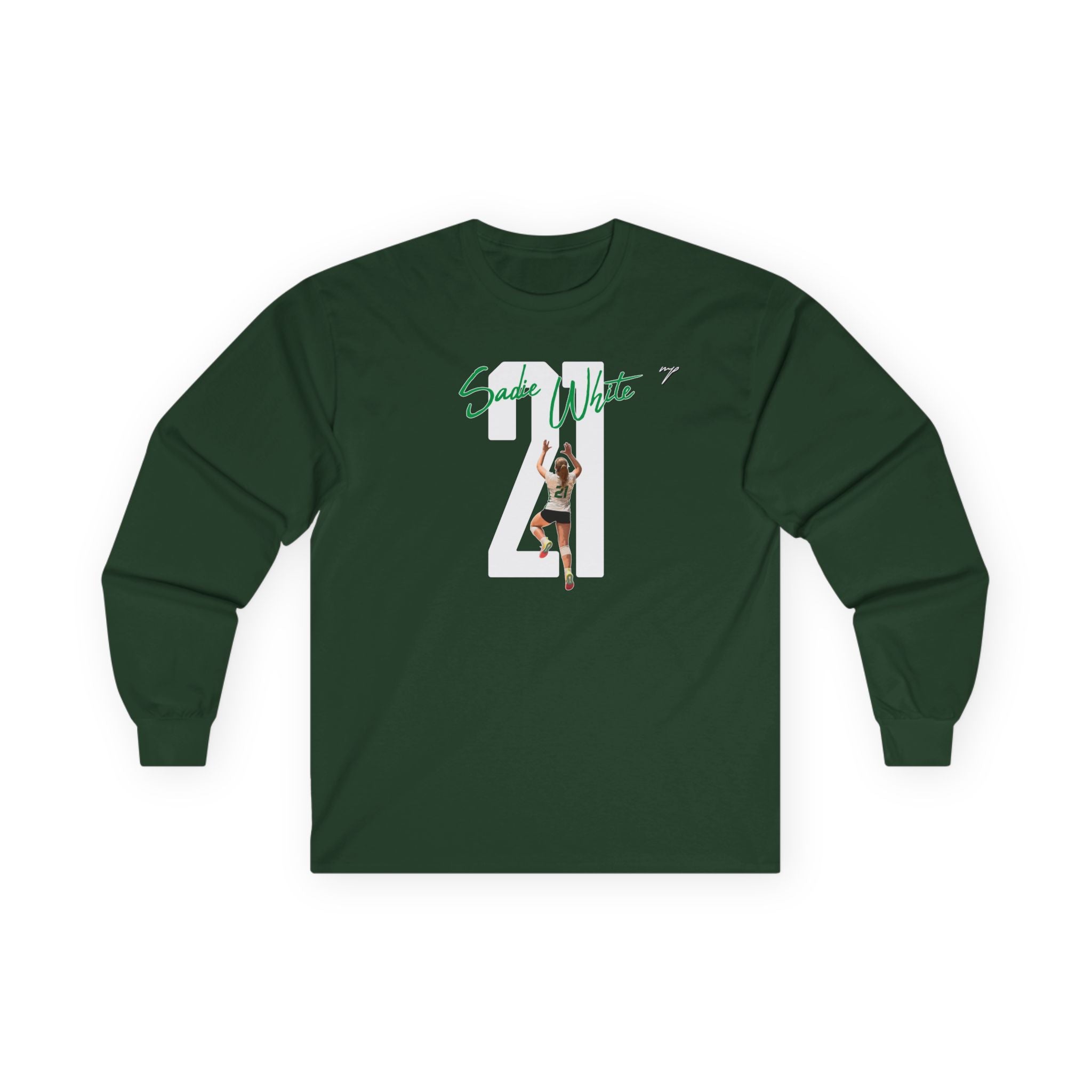 Sadie White Long Sleeve Tee