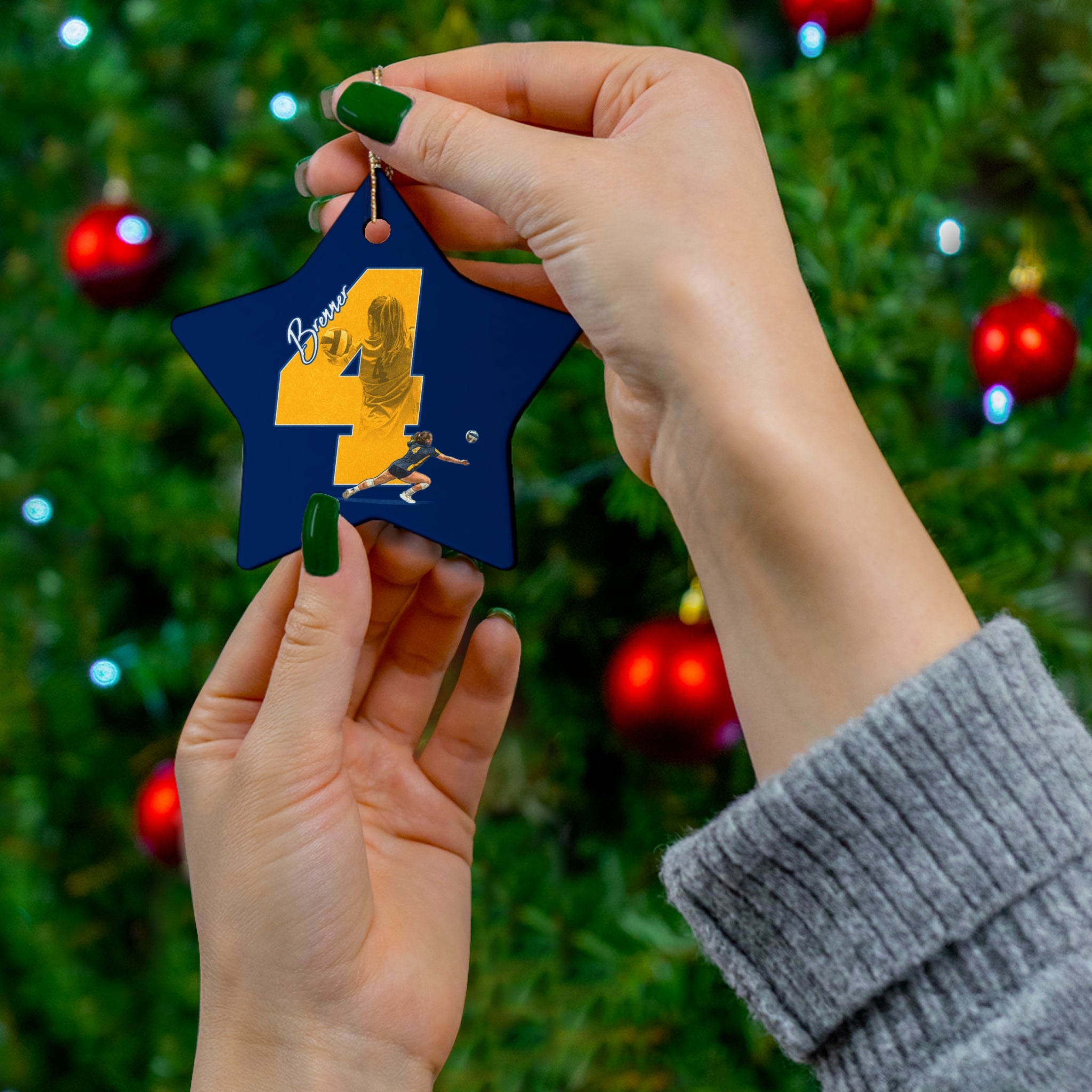 Hailey Brenner Ceramic Ornament