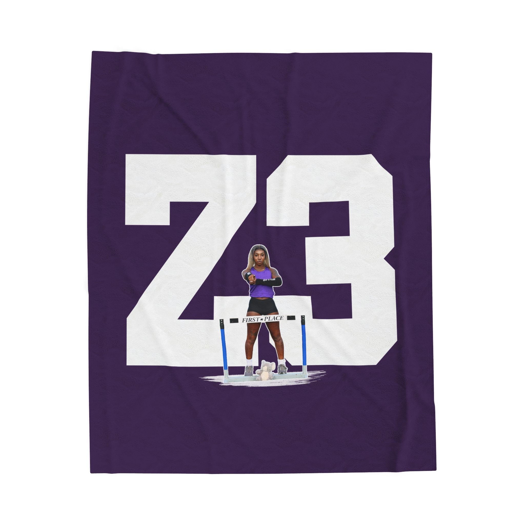 Ziy'kila Henderson Velveteen Plush Blanket