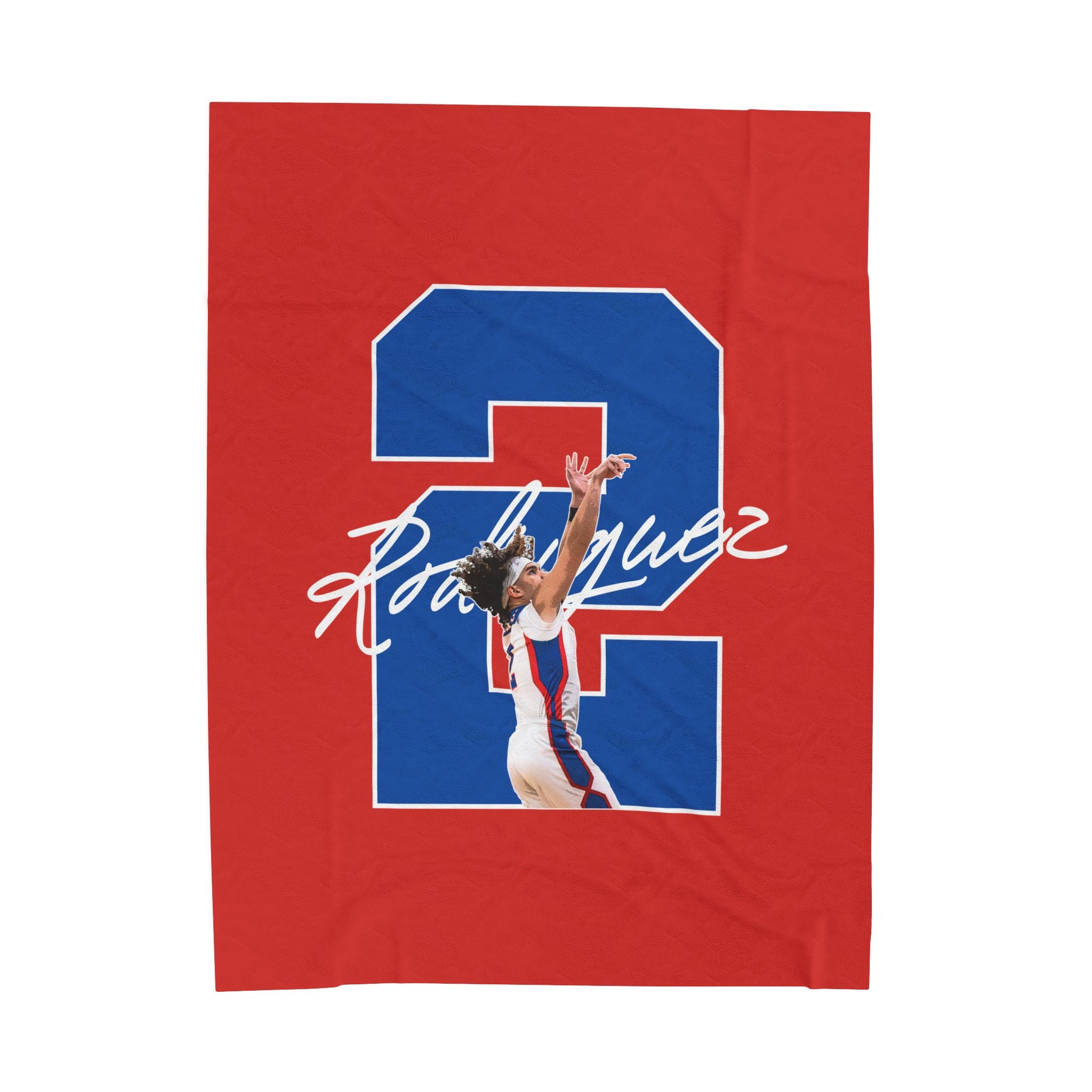 Nathan Rodriguez Velveteen Plush Blanket