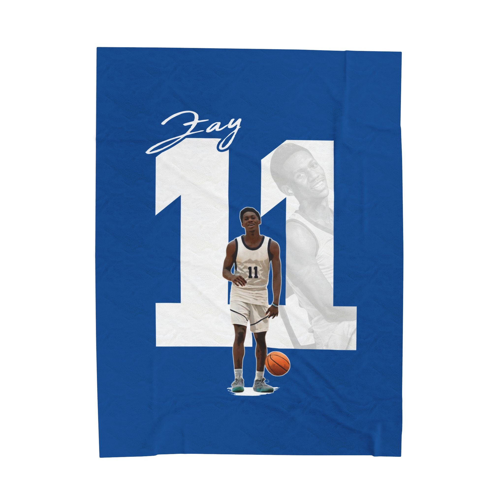 Isaiah Cleaves Velveteen Plush Blanket