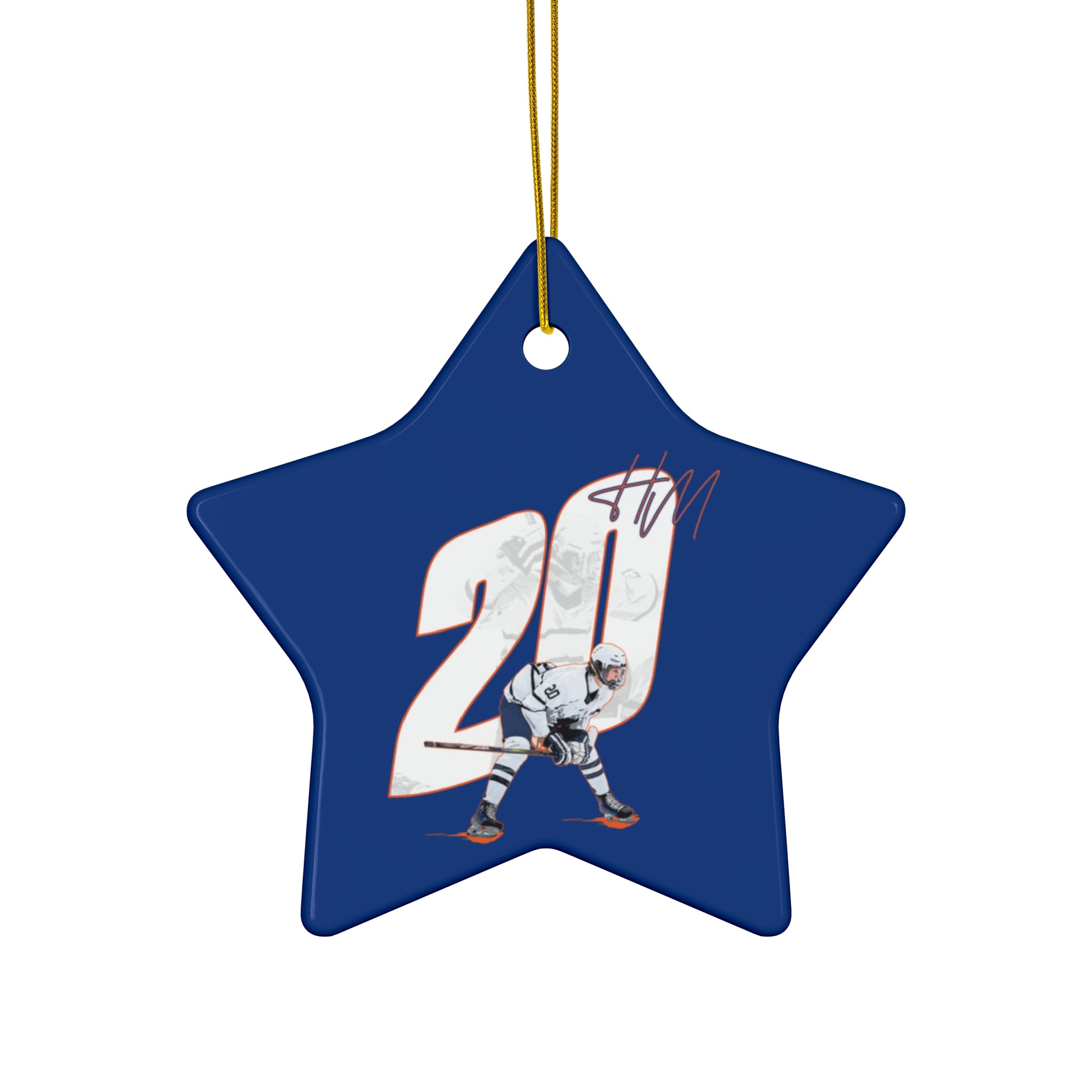 Hunter Mangan Ceramic Ornament