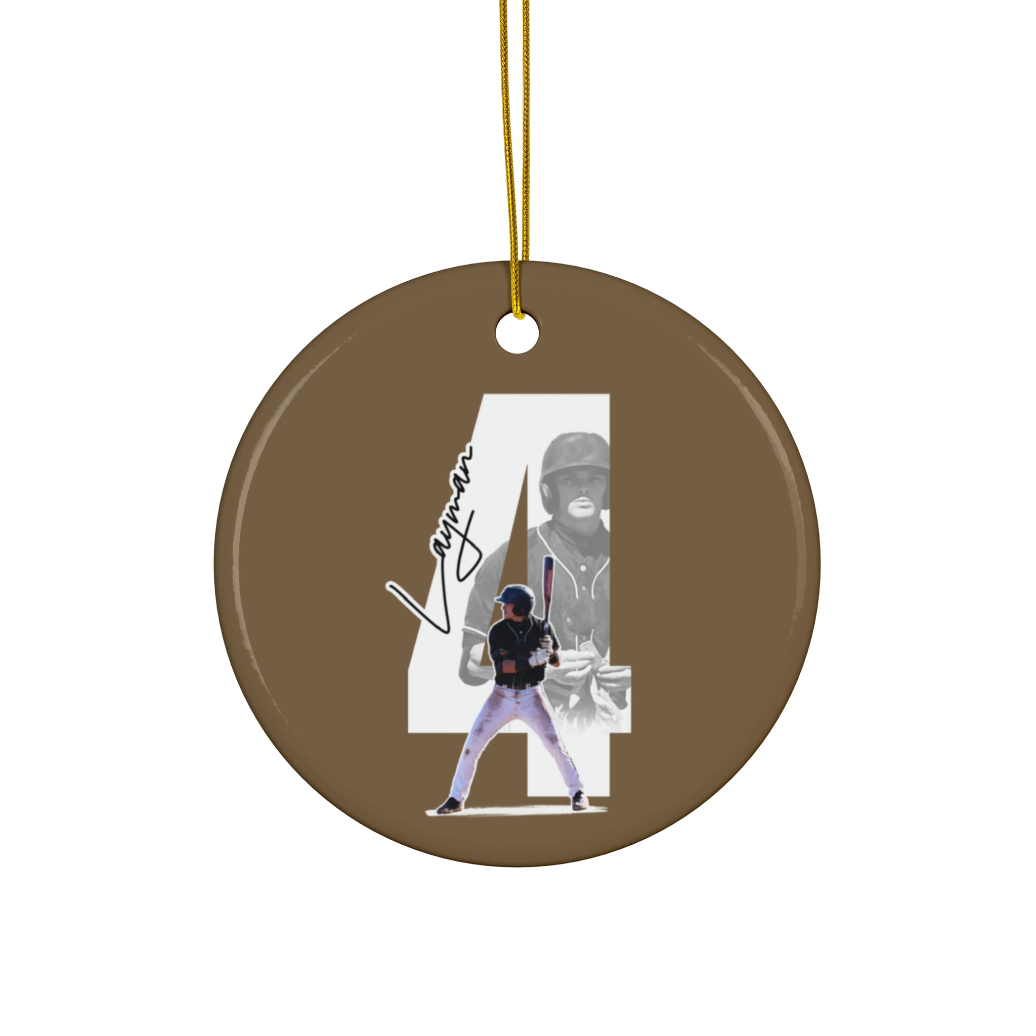 James Layman Ceramic Ornament