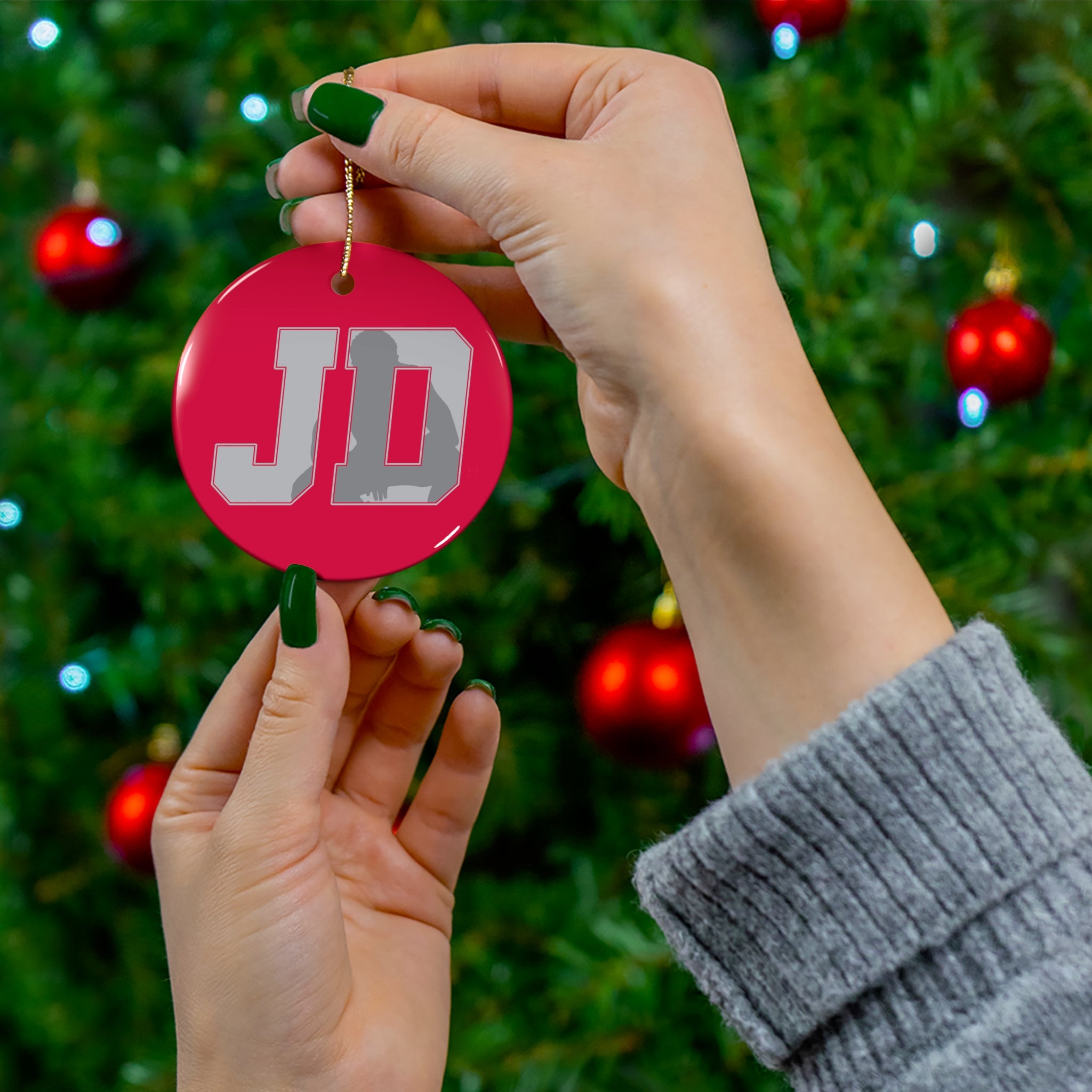 Josias Daniels Ceramic Ornament