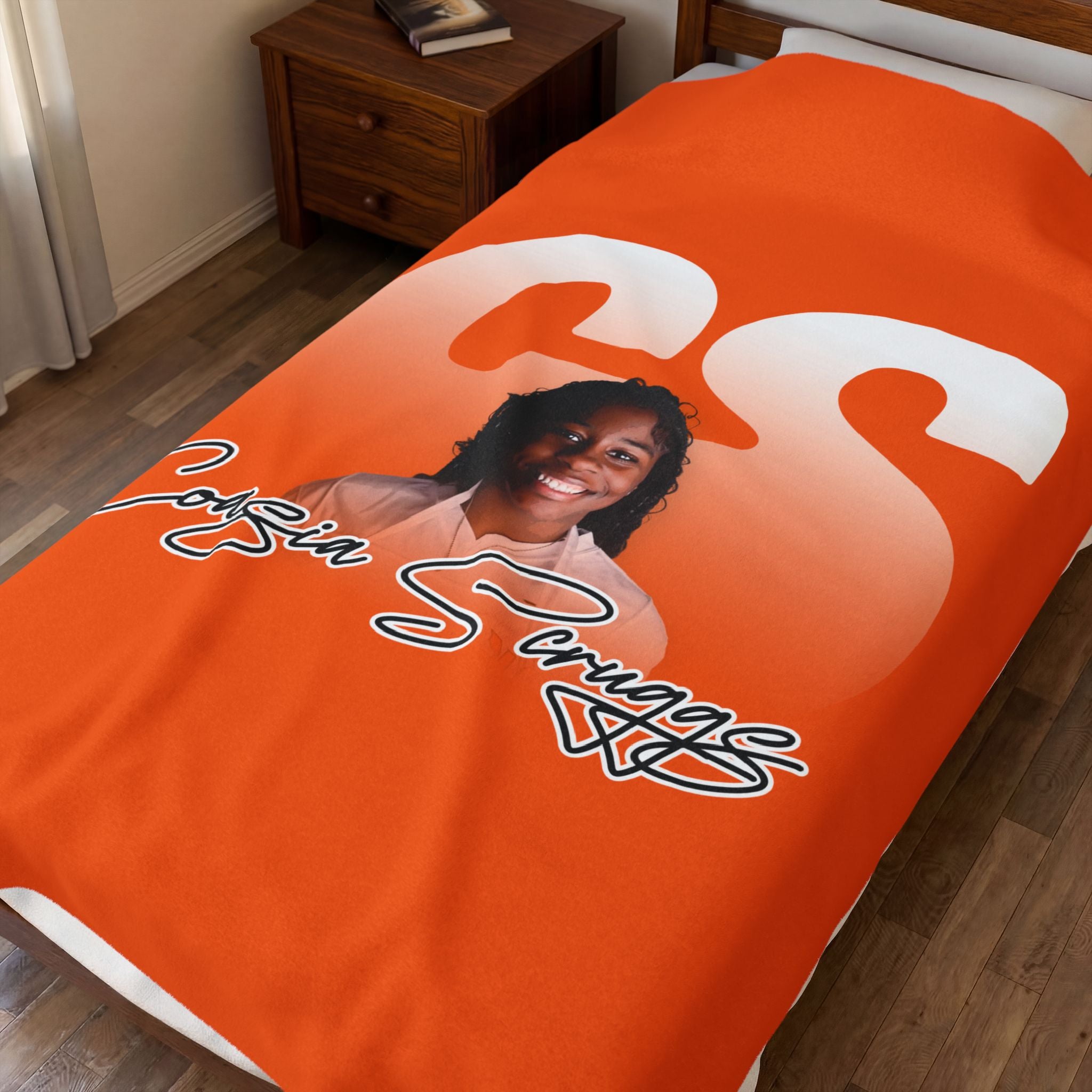 Coasia Scruggs Velveteen Plush Blanket