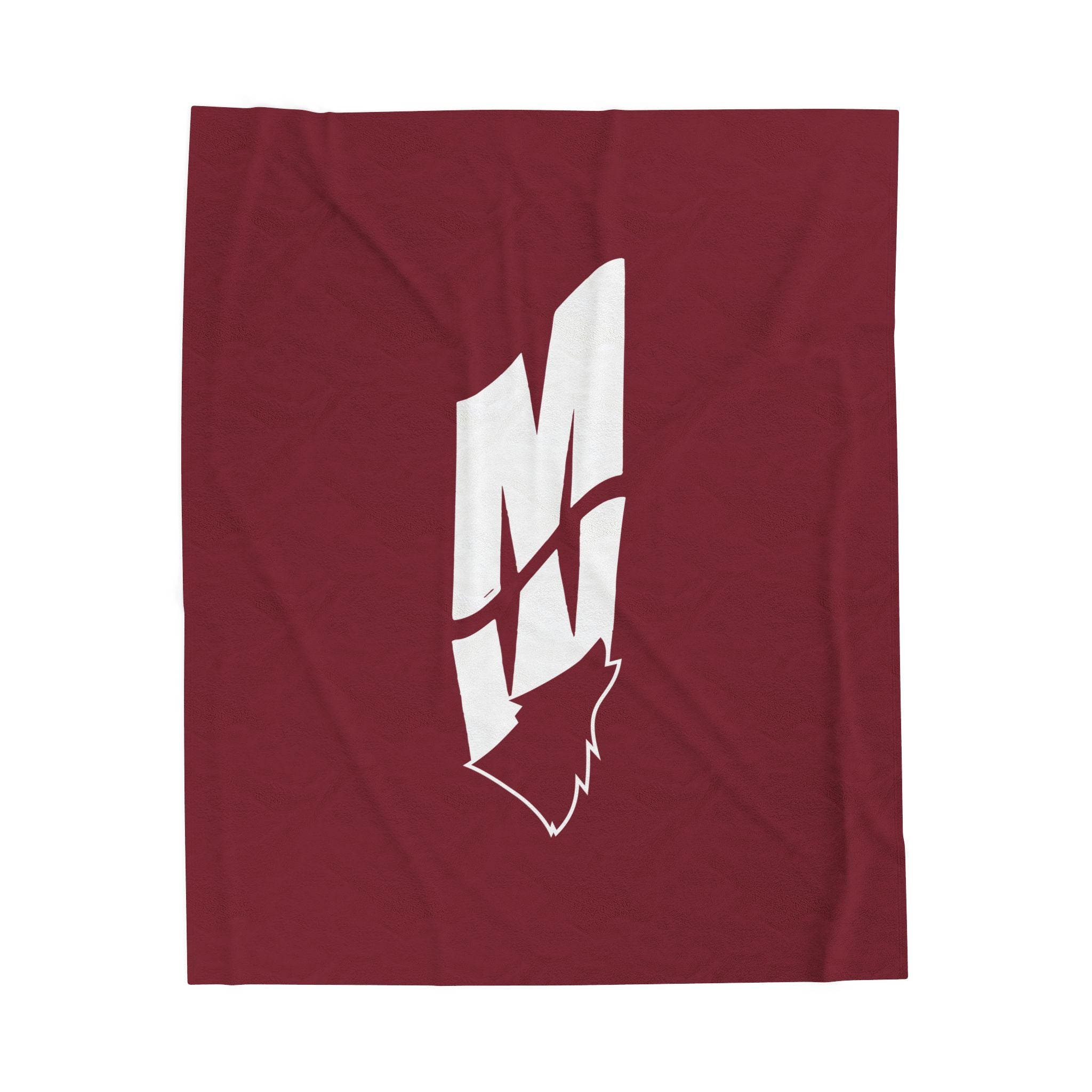 Mel Whitehead Velveteen Plush Blanket
