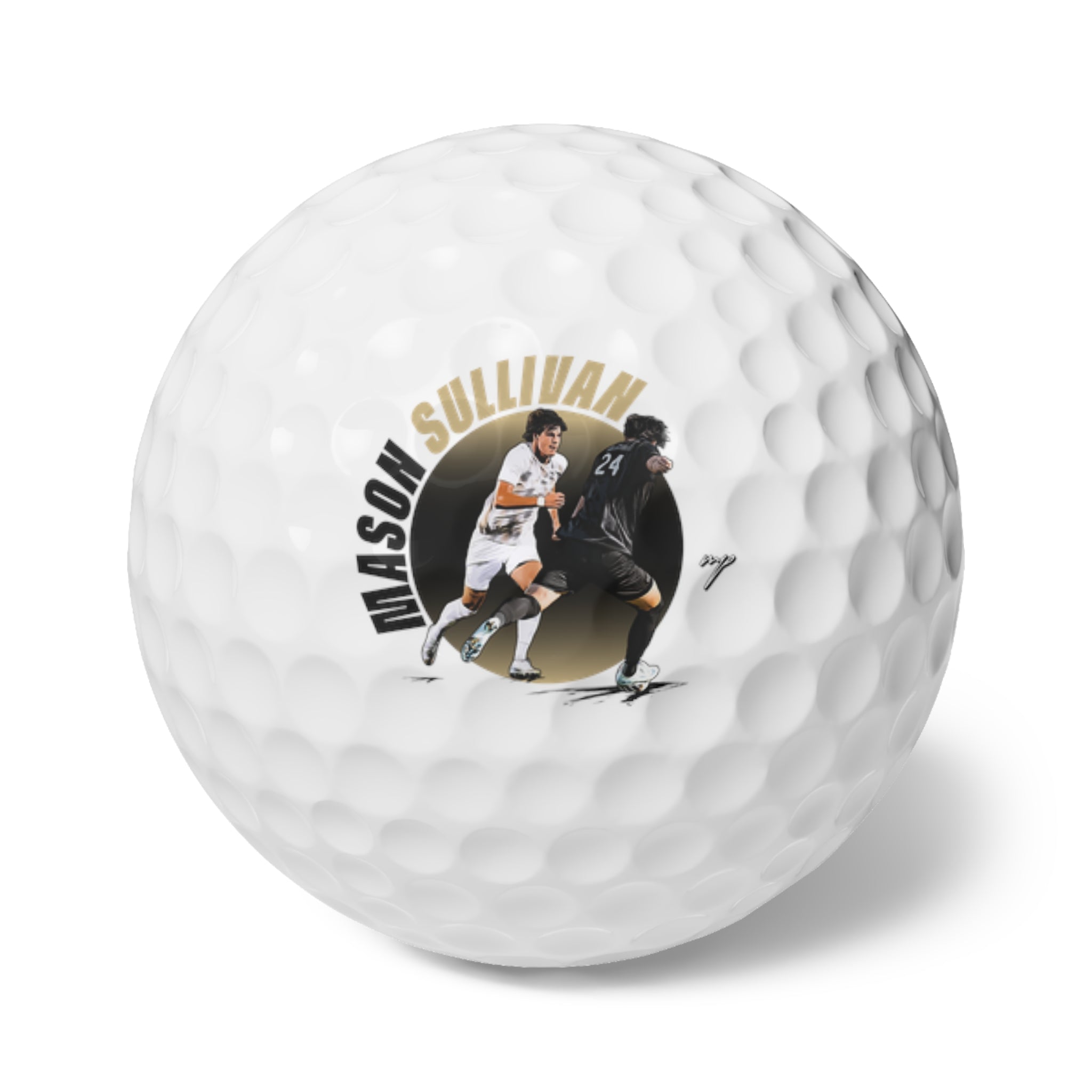 Mason Sullivan Golf Balls, 6pc