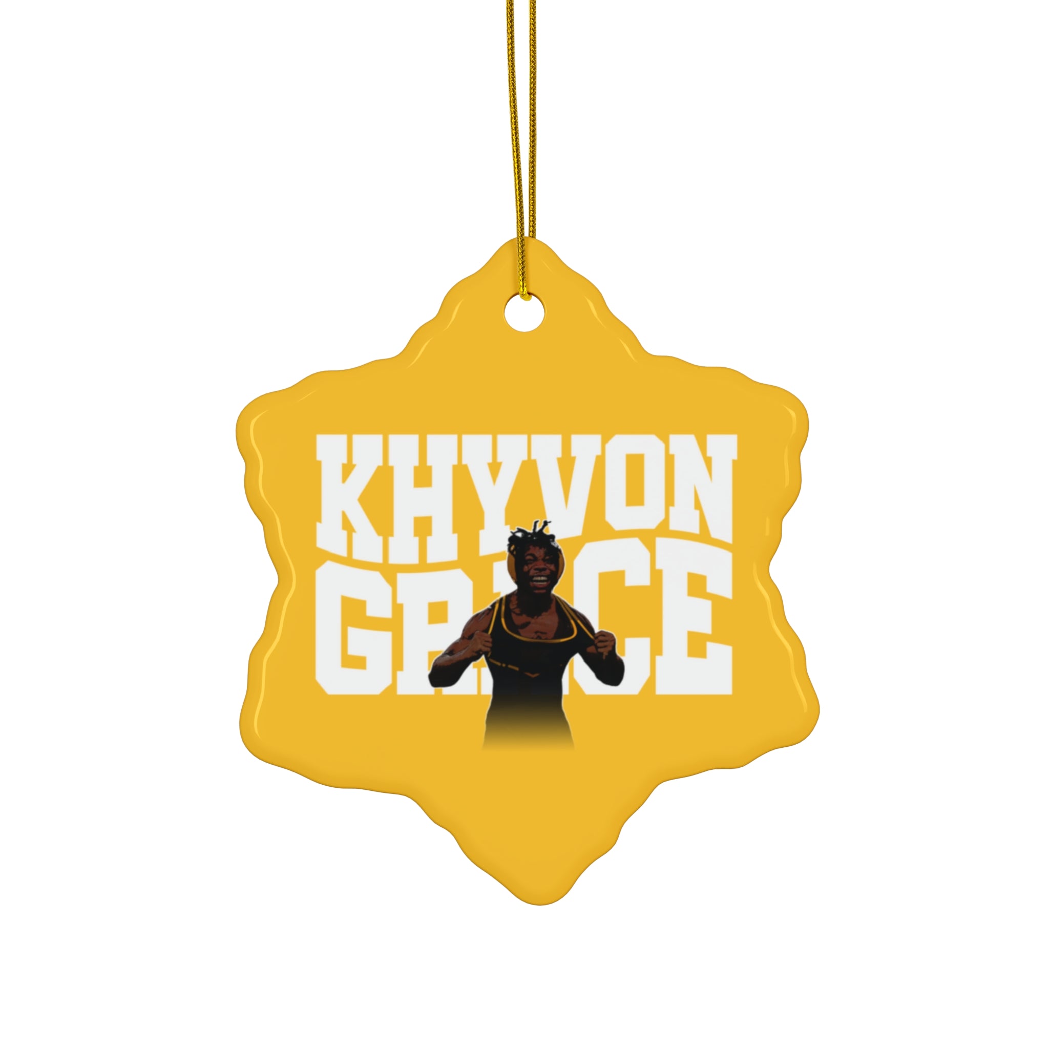Khyvon Grace Ceramic Ornament