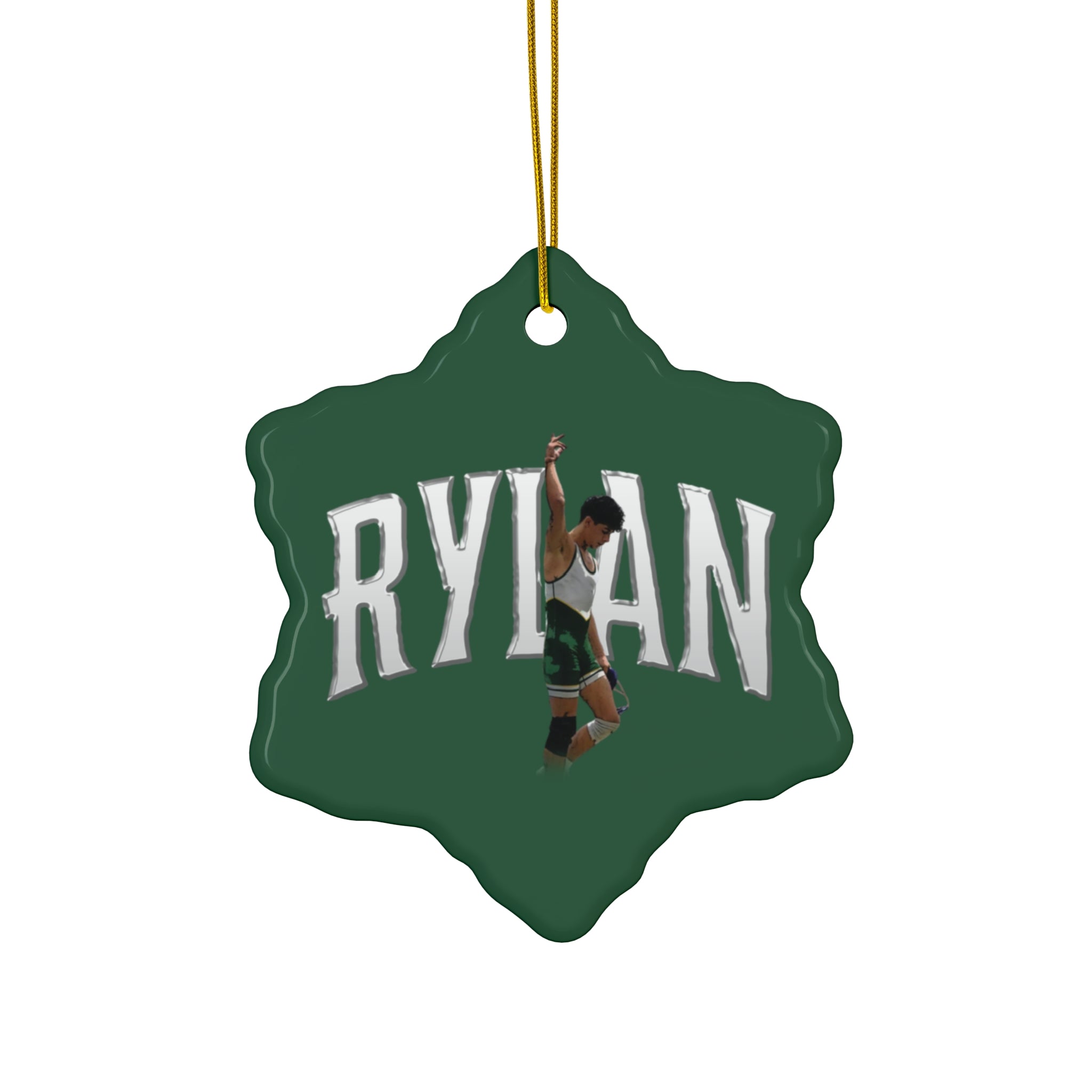 Rylan Milian Ceramic Ornament