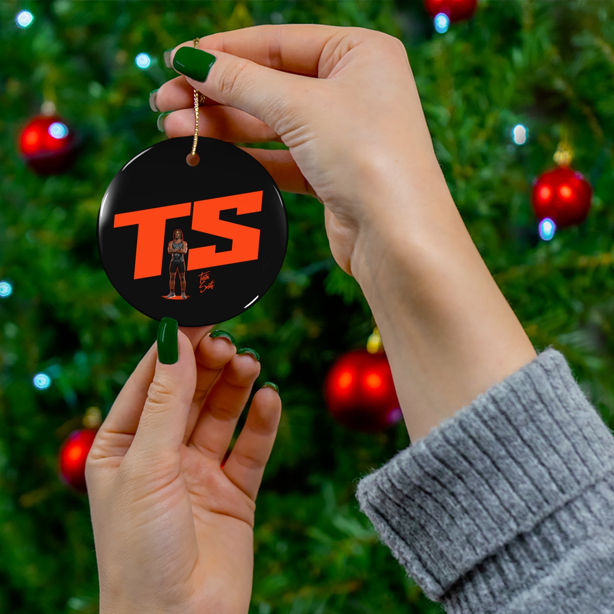 Triston Smith Ceramic Ornament