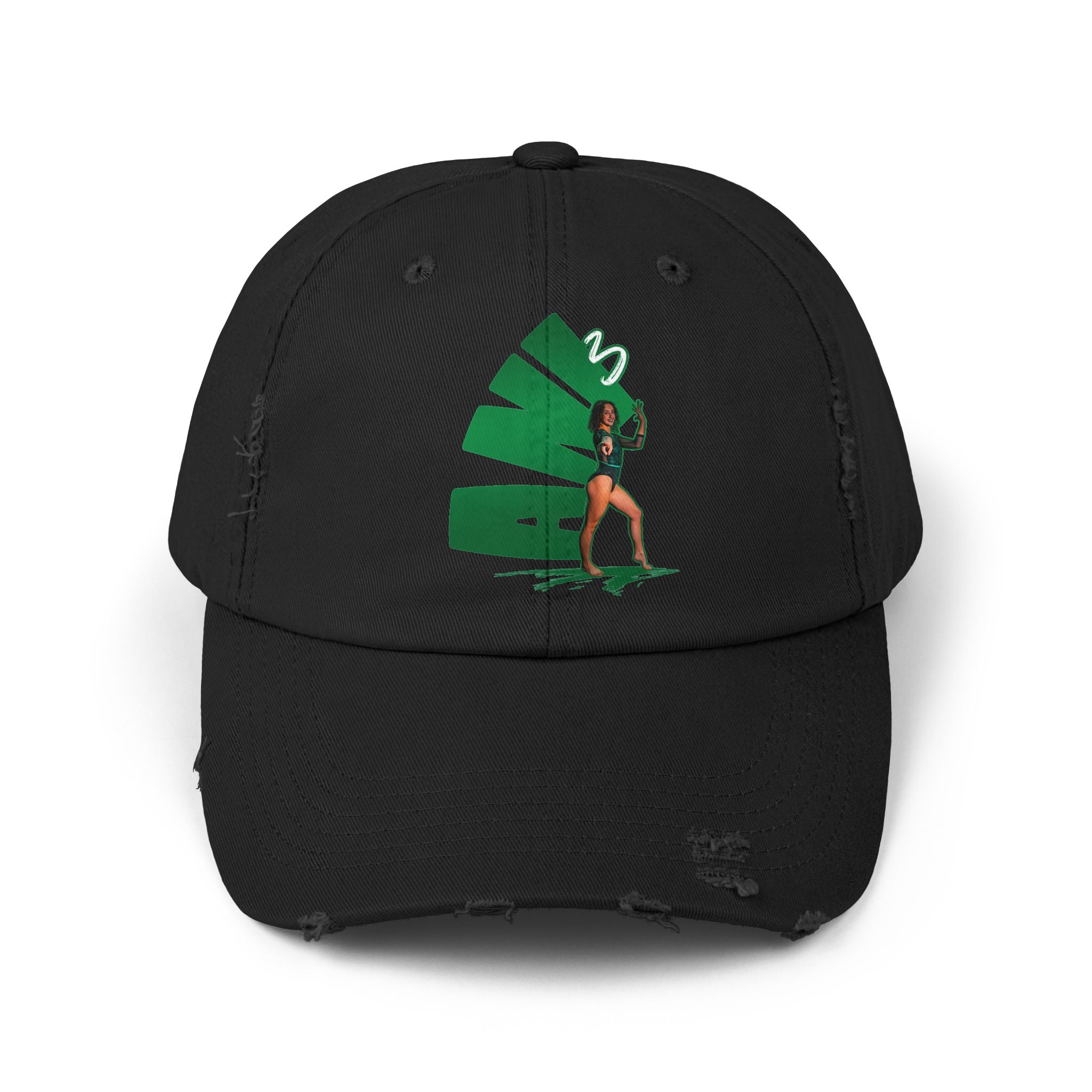 Analiah Solorio Distressed Dad Cap