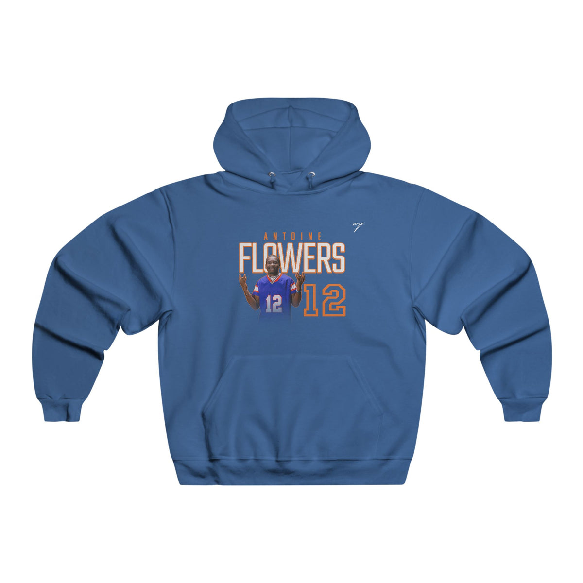Antoine Flowers Vintage Hoodie (Front + Back)