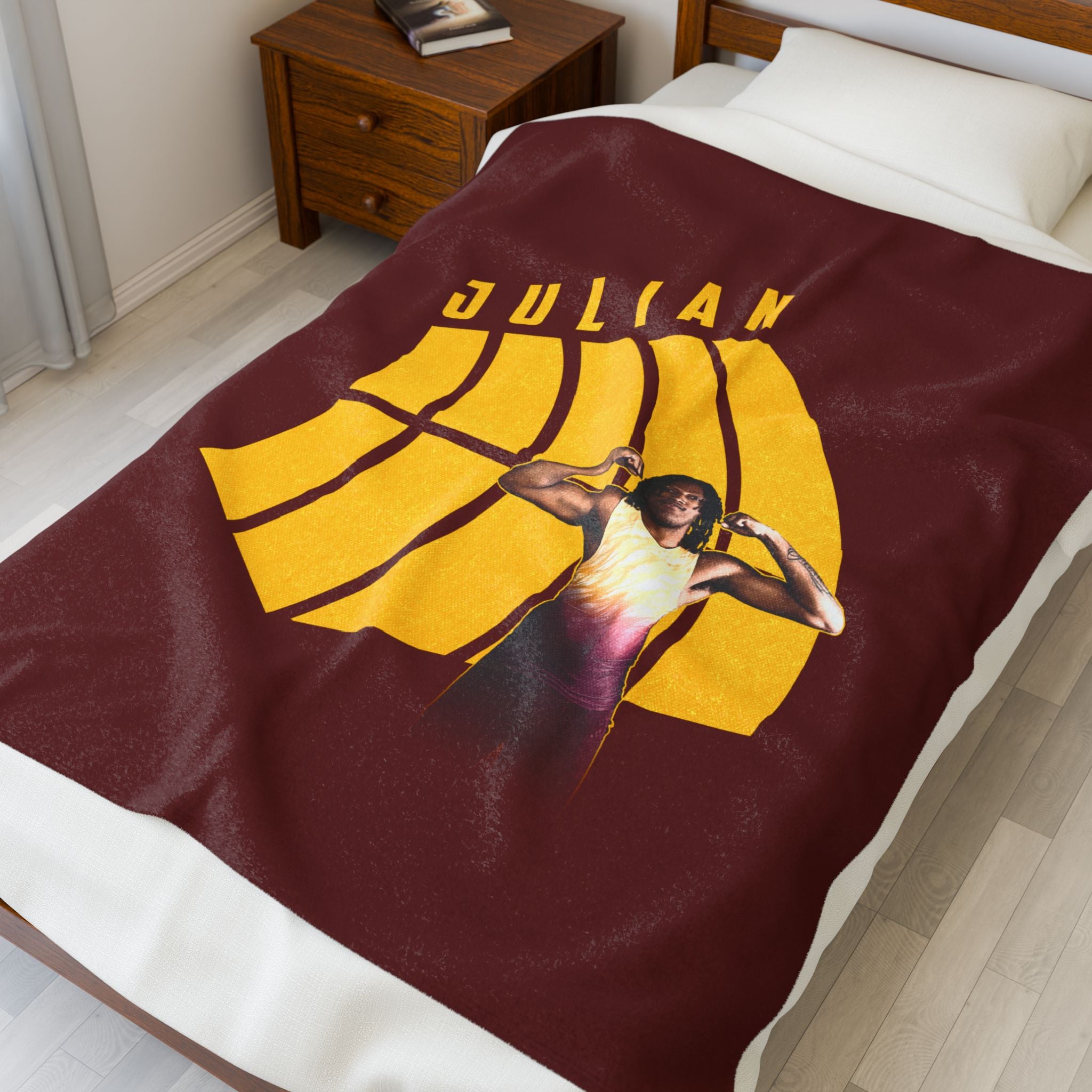 Julian Coppage-Seepersaud Velveteen Plush Blanket