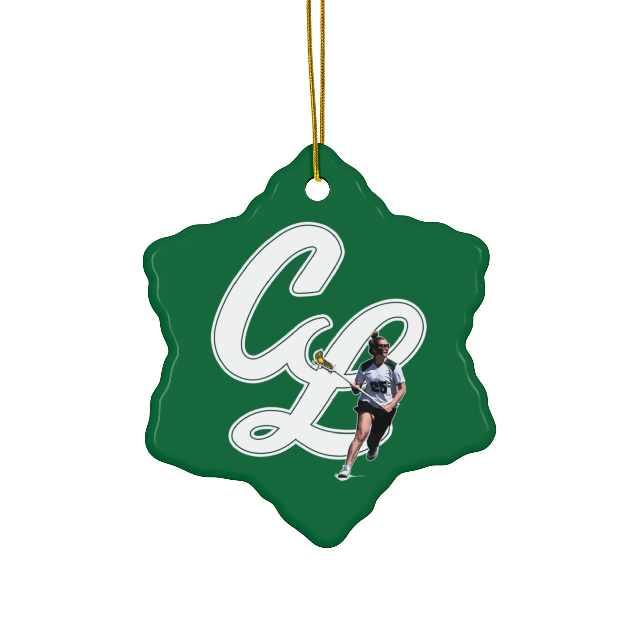 Carly Livingston Ceramic Ornament