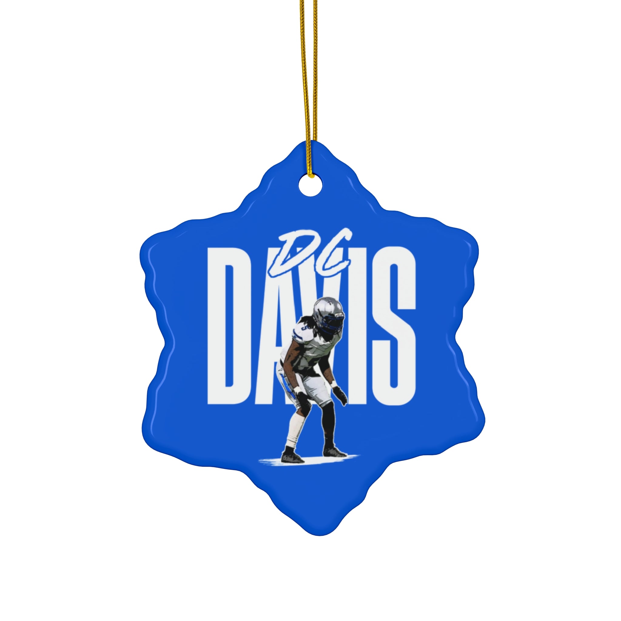 Dc Davis Ceramic Ornament