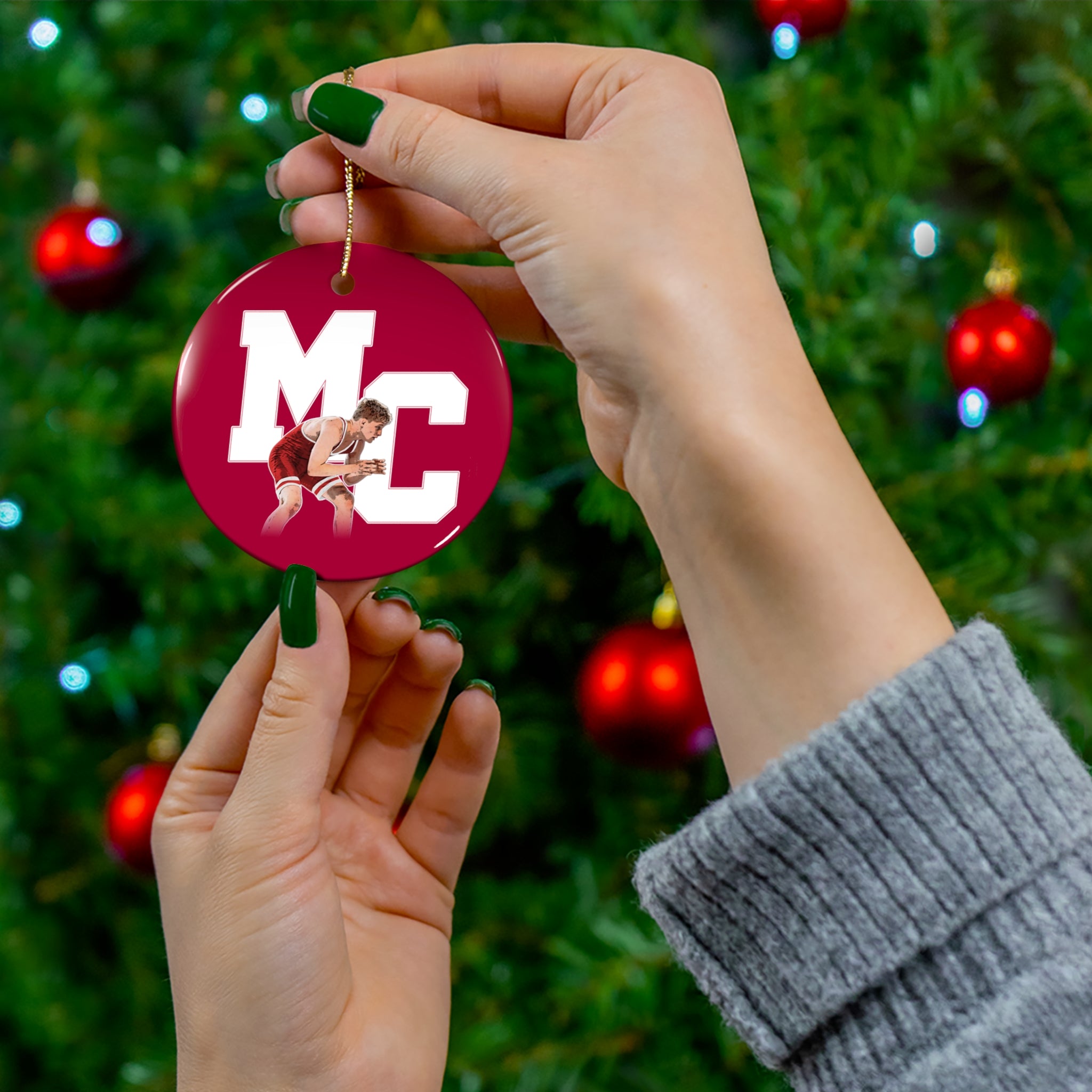 Mac Crosson Ceramic Ornament