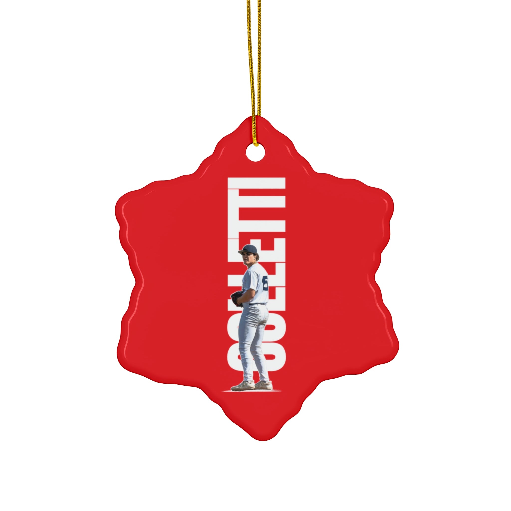 Zac Colletti Ceramic Ornament