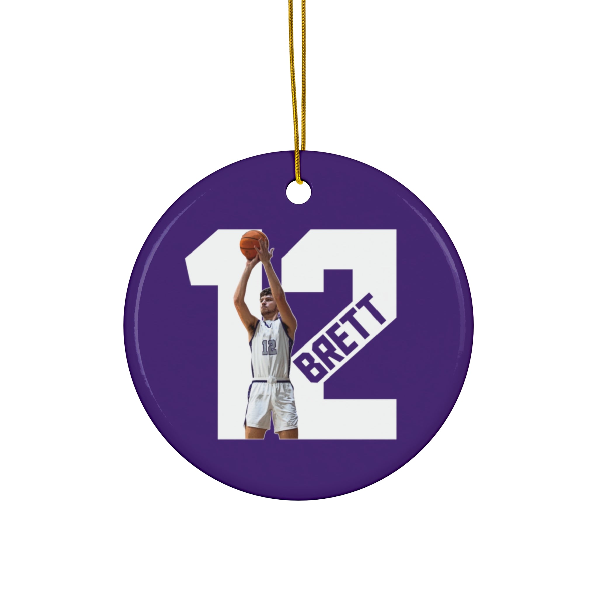 Brett Wright Ceramic Ornament