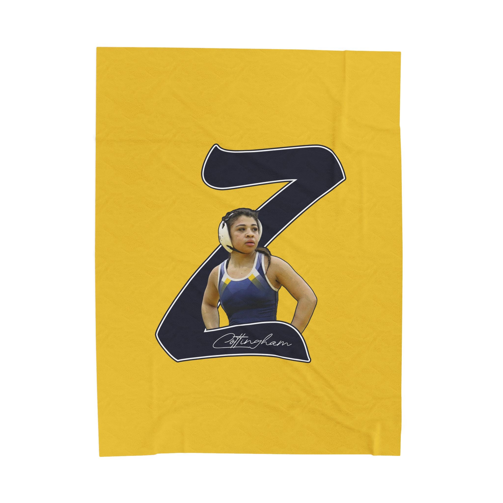 Zariah Cottingham Velveteen Plush Blanket