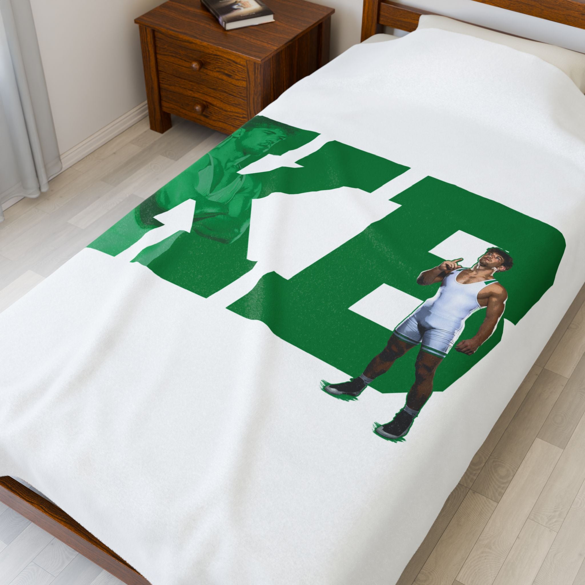 Kael Bennie Velveteen Plush Blanket