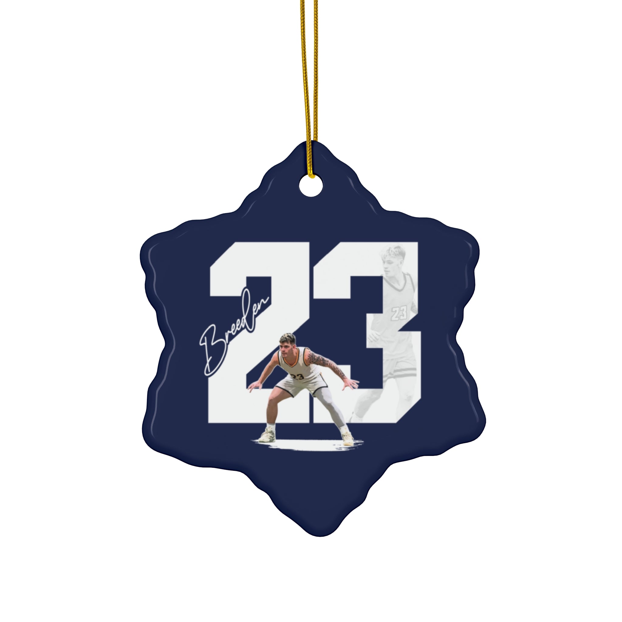 Spencer Breeden Ceramic Ornament