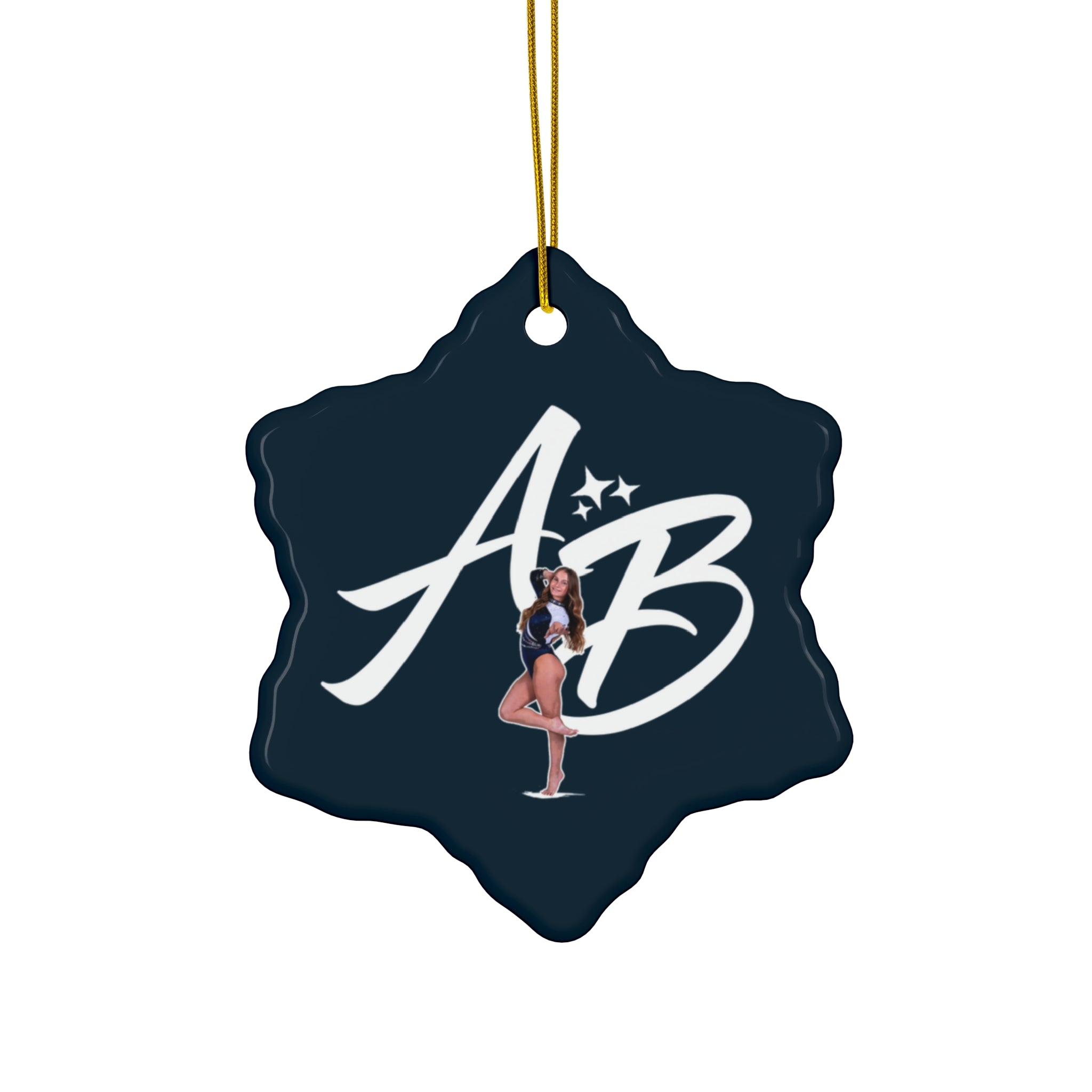 Anabelle Dewey Ceramic Ornament