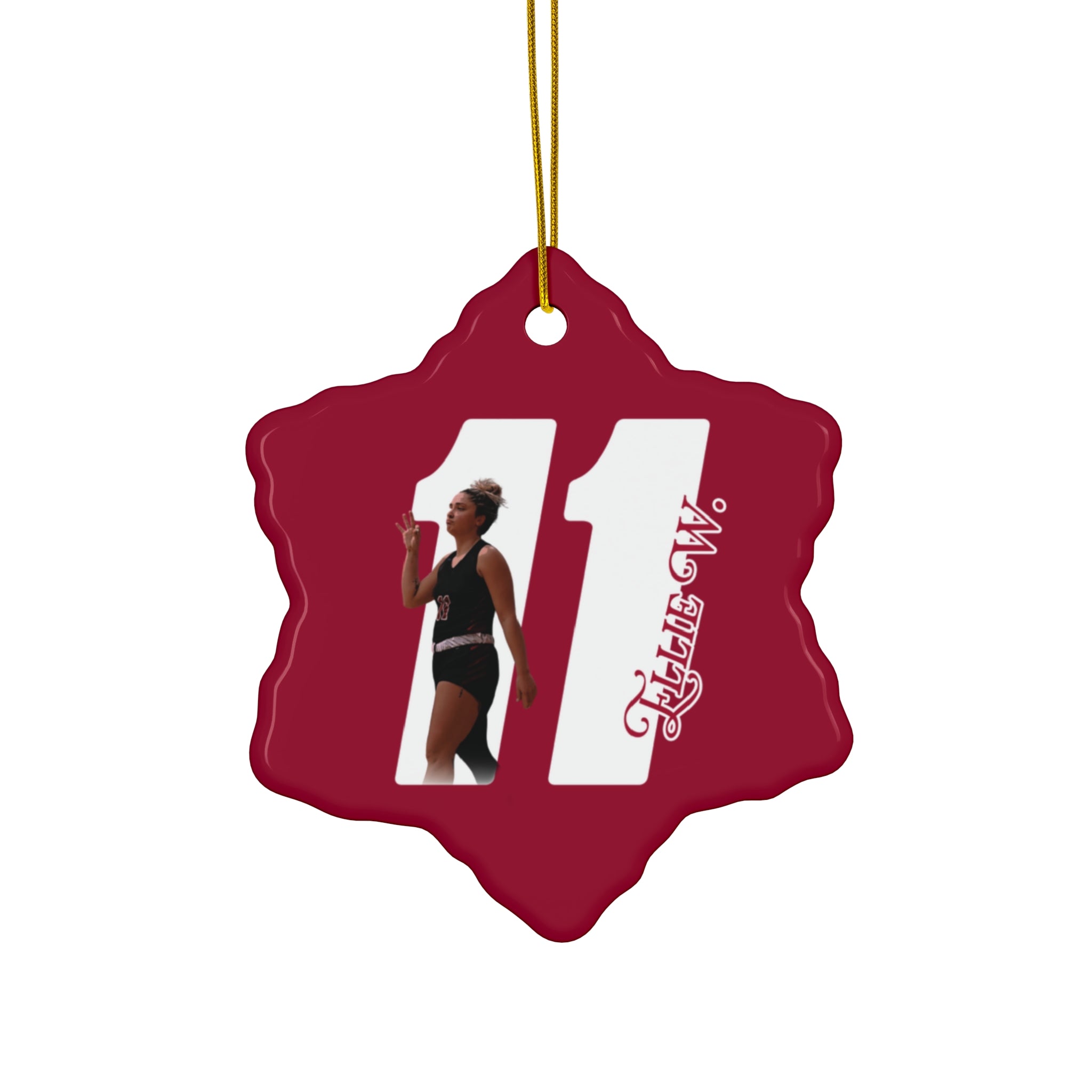 Ellie Wilkerson Ceramic Ornament