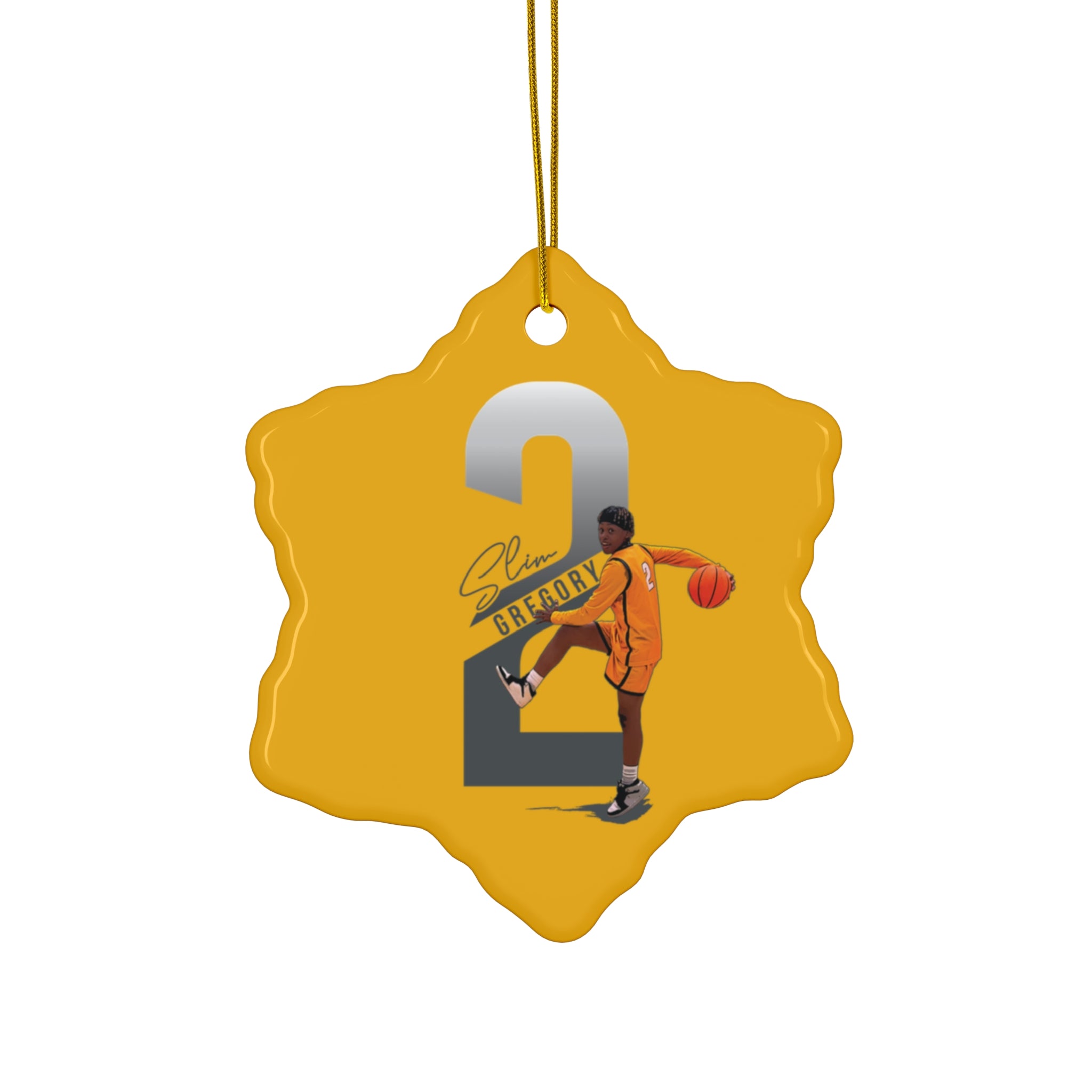 NaviyOnce Gregory Ceramic Ornament