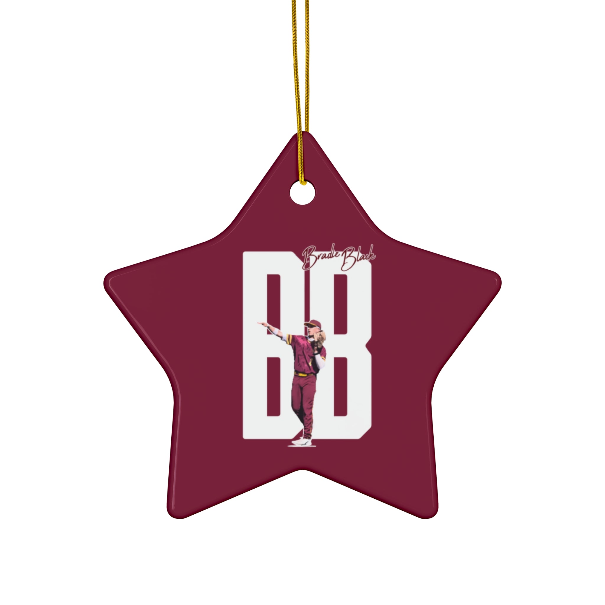 Bradie Black Ornament
