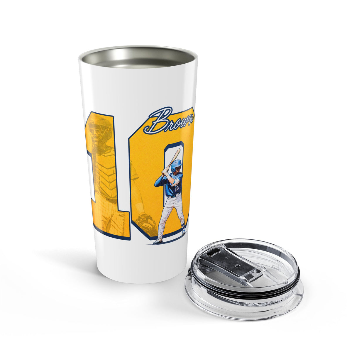 Codey Brown Tumbler Mug