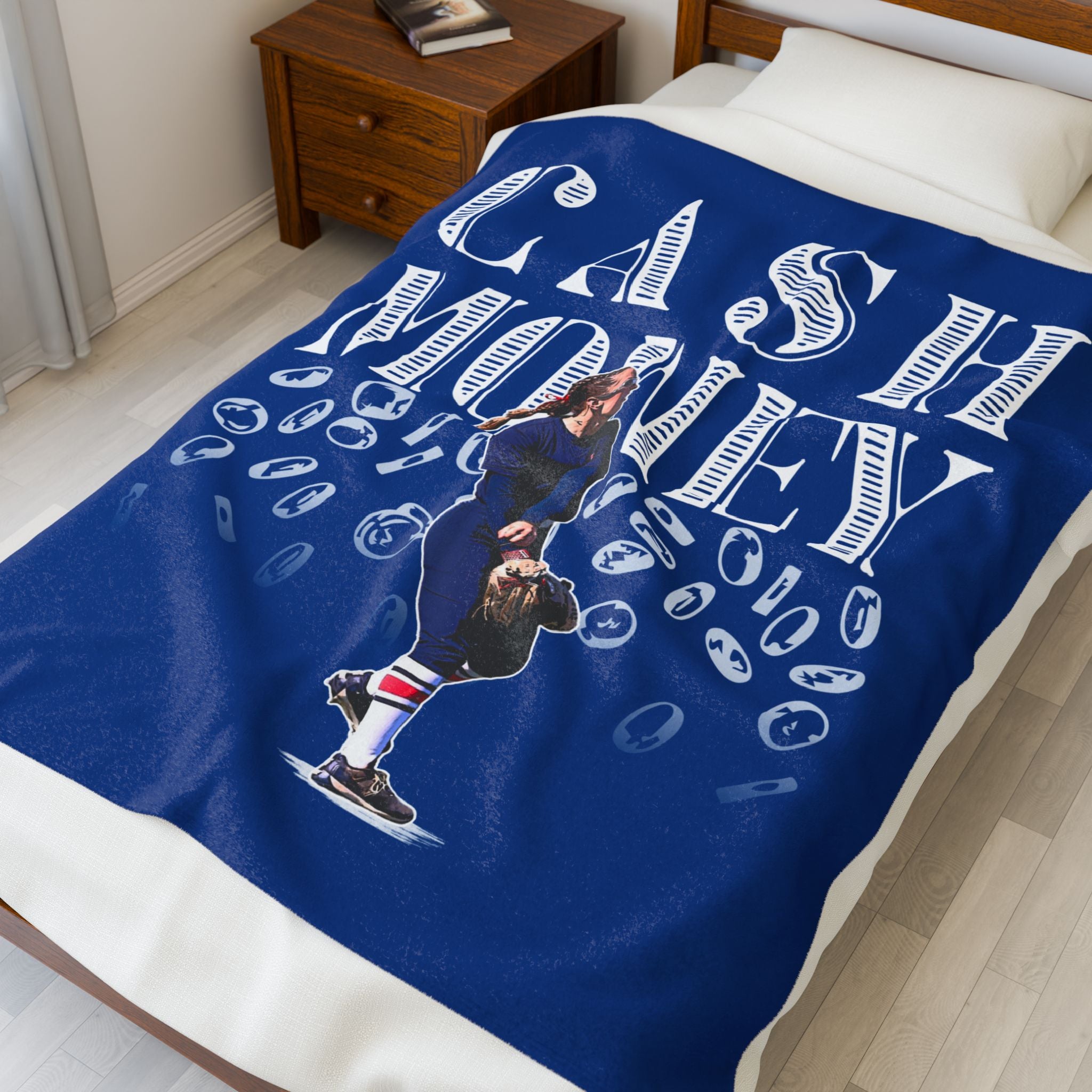 Cassidy Patterson Velveteen Plush Blanket